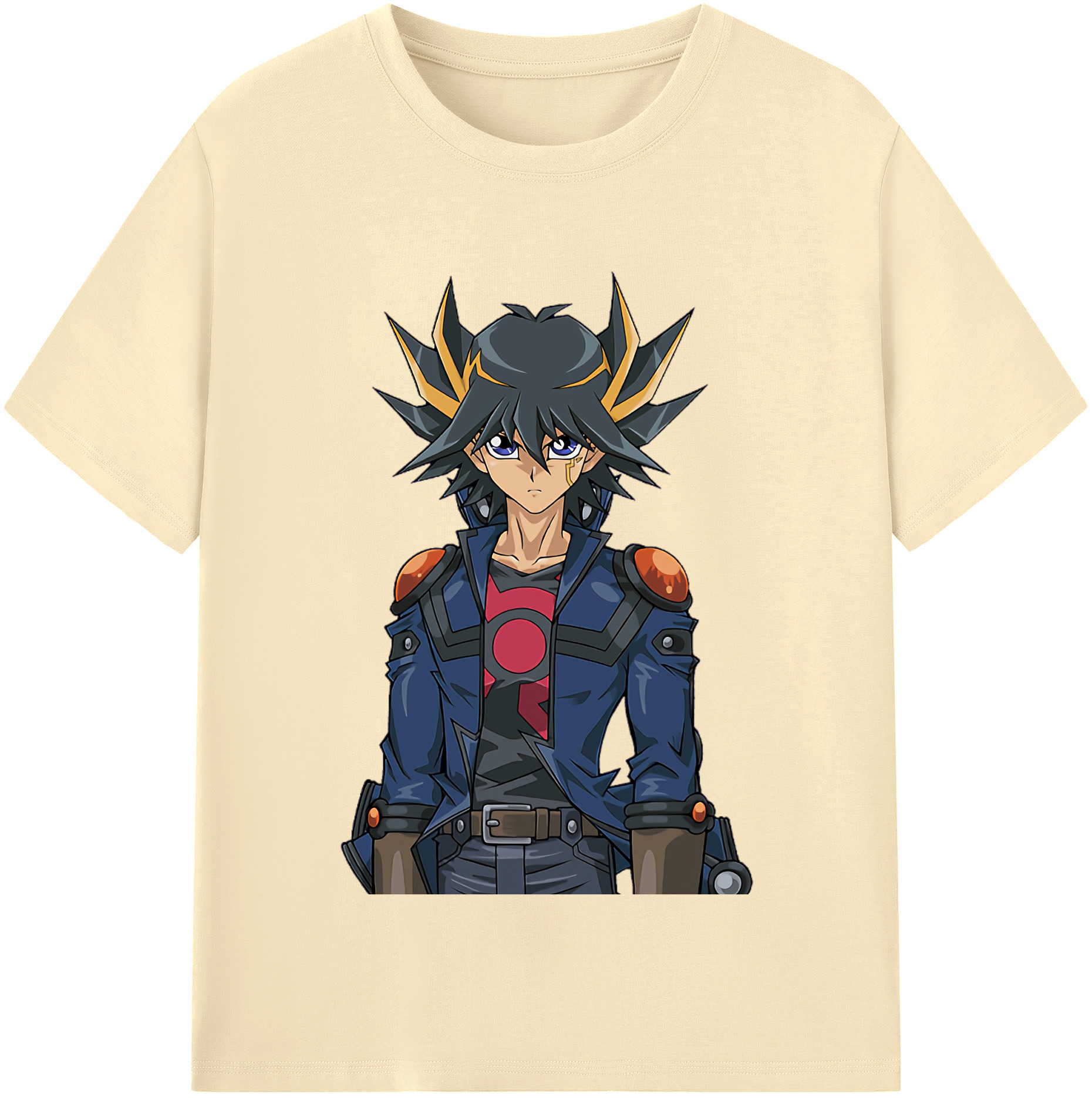 （画像用） 遊☆戯☆王 Yu-Gi-Oh! 綿100％半袖Tシャツ（フロントプリント）