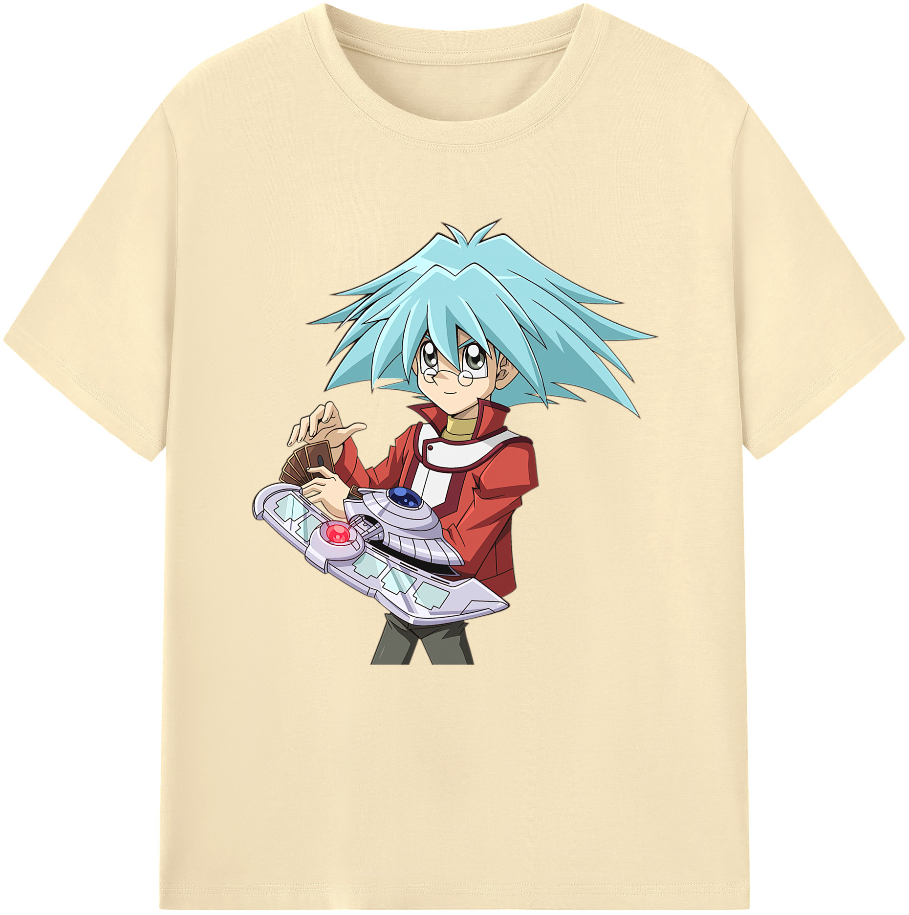 （画像用） 遊☆戯☆王 Yu-Gi-Oh! 綿100％半袖Tシャツ（フロントプリント）