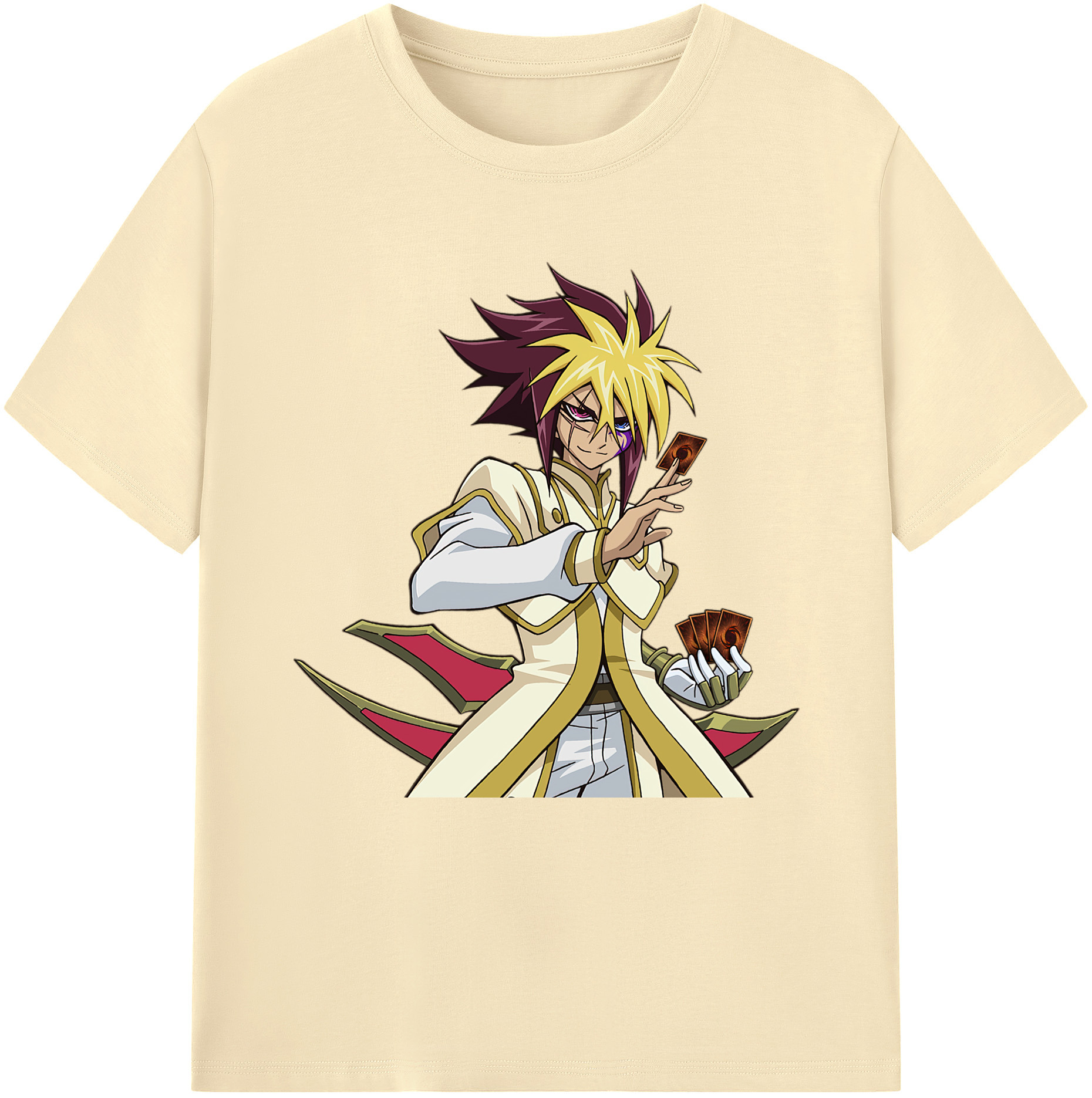 （画像用） 遊☆戯☆王 Yu-Gi-Oh! 綿100％半袖Tシャツ（フロントプリント）