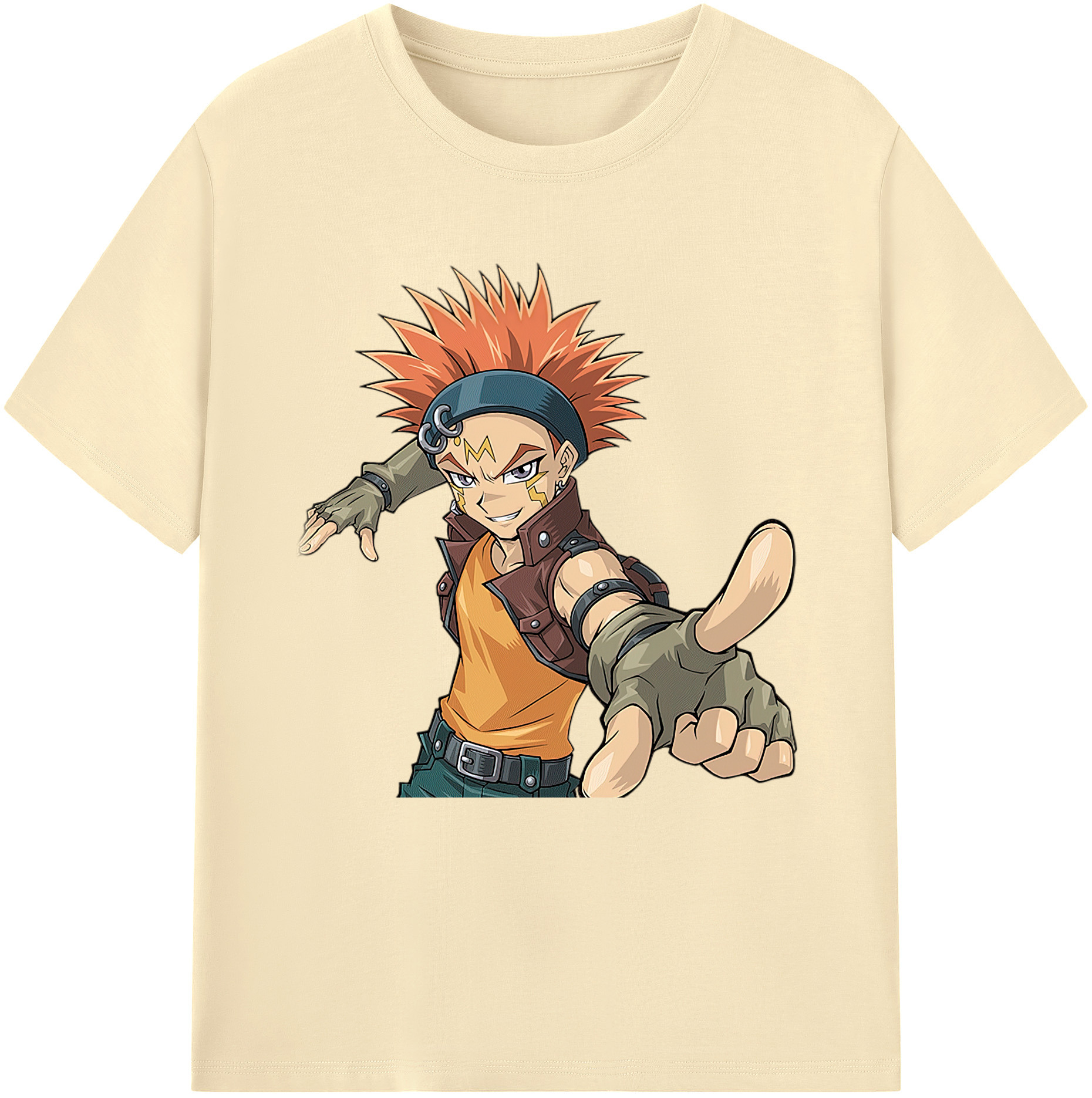 （画像用） 遊☆戯☆王 Yu-Gi-Oh! 綿100％半袖Tシャツ（フロントプリント）