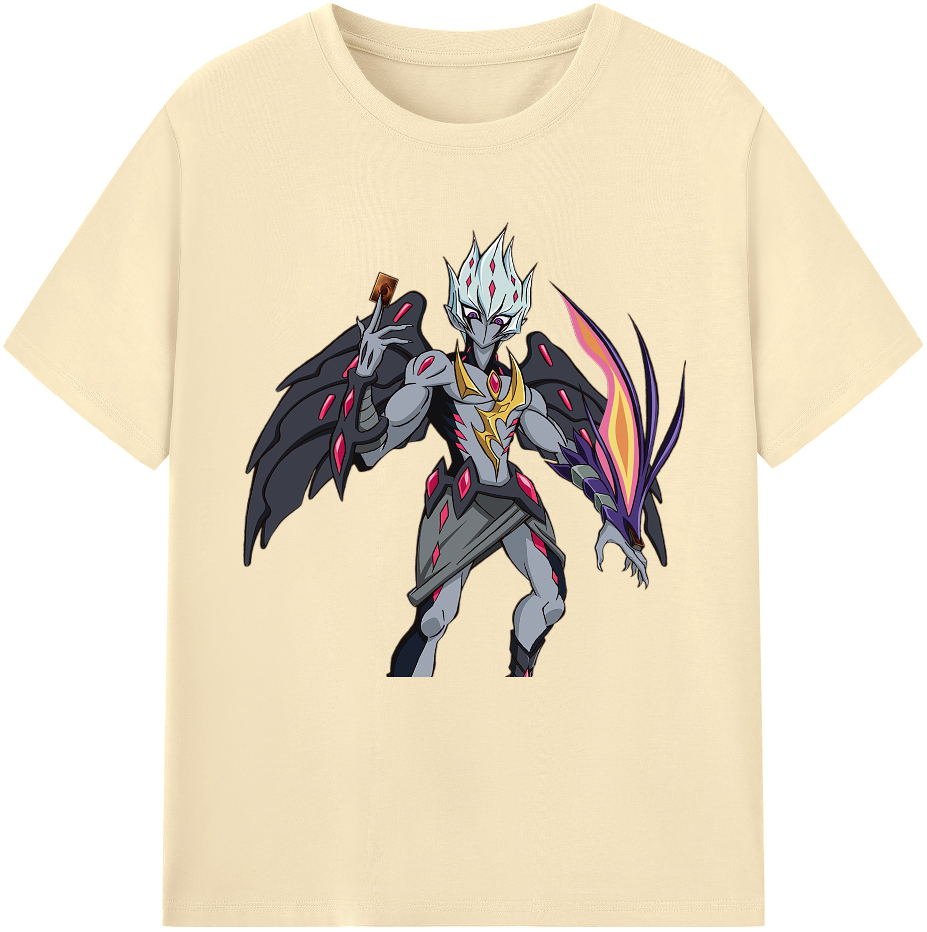 （画像用） 遊☆戯☆王 Yu-Gi-Oh! 綿100％半袖Tシャツ（フロントプリント）