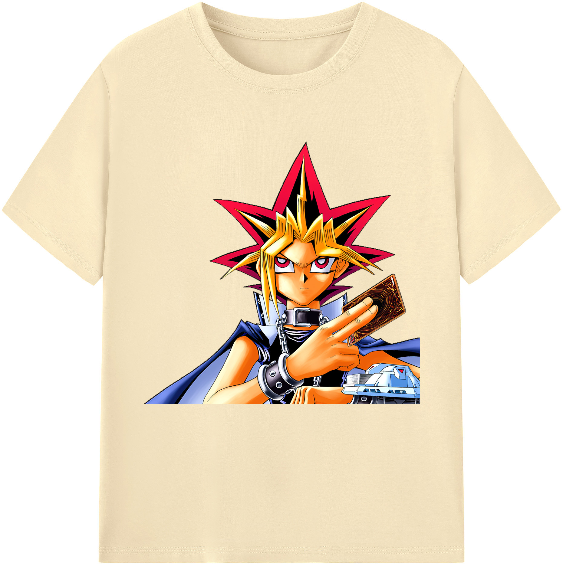 （画像用） 遊☆戯☆王 Yu-Gi-Oh! 綿100％半袖Tシャツ（フロントプリント）