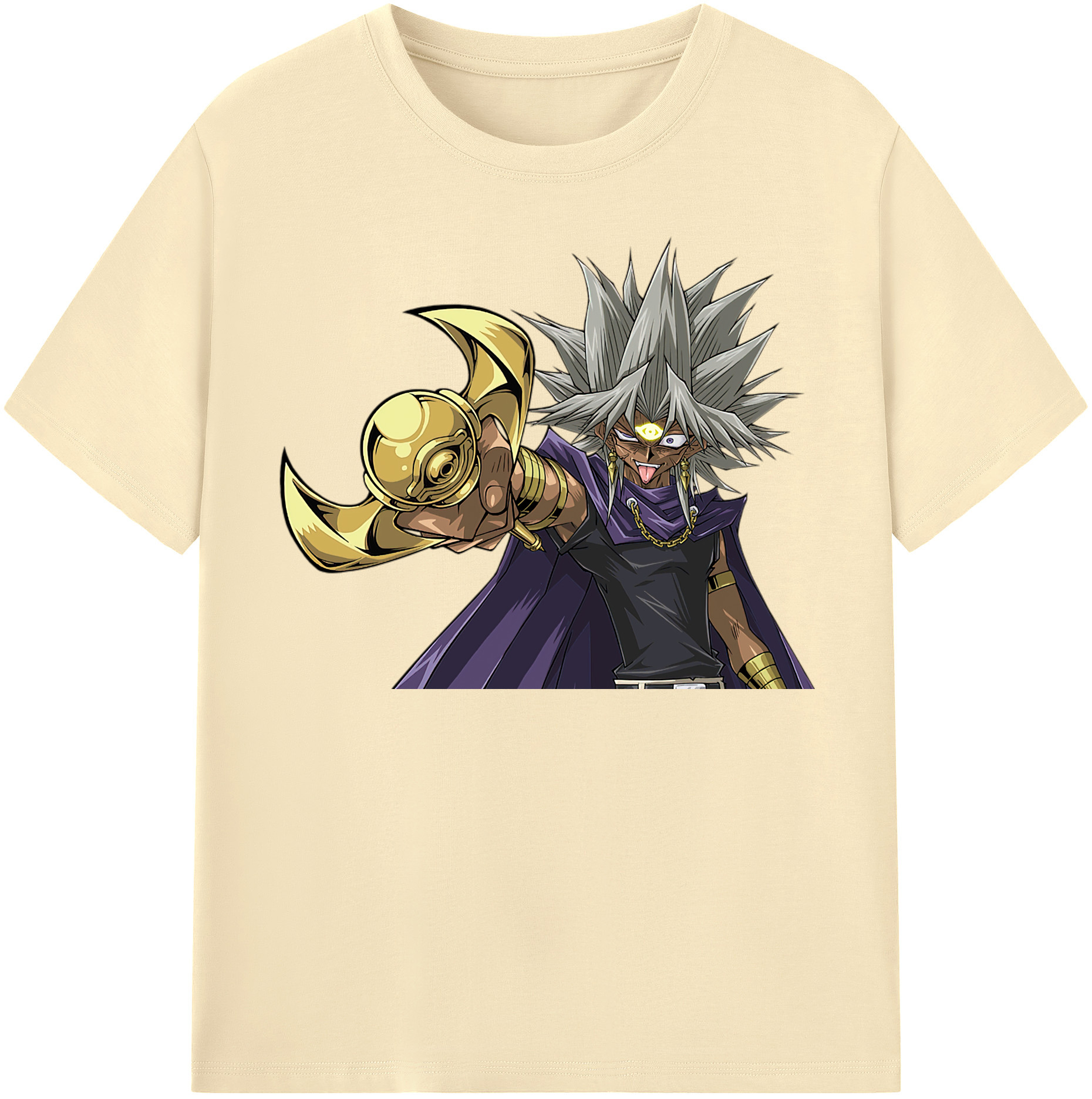 （画像用） 遊☆戯☆王 Yu-Gi-Oh! 綿100％半袖Tシャツ（フロントプリント）