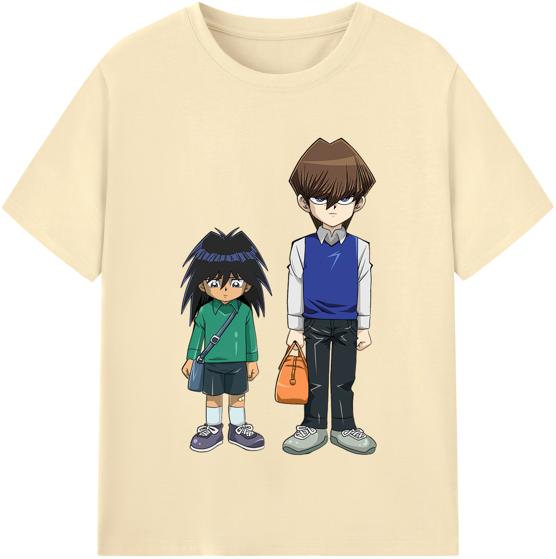（画像用） 遊☆戯☆王 Yu-Gi-Oh! 綿100％半袖Tシャツ（フロントプリント）