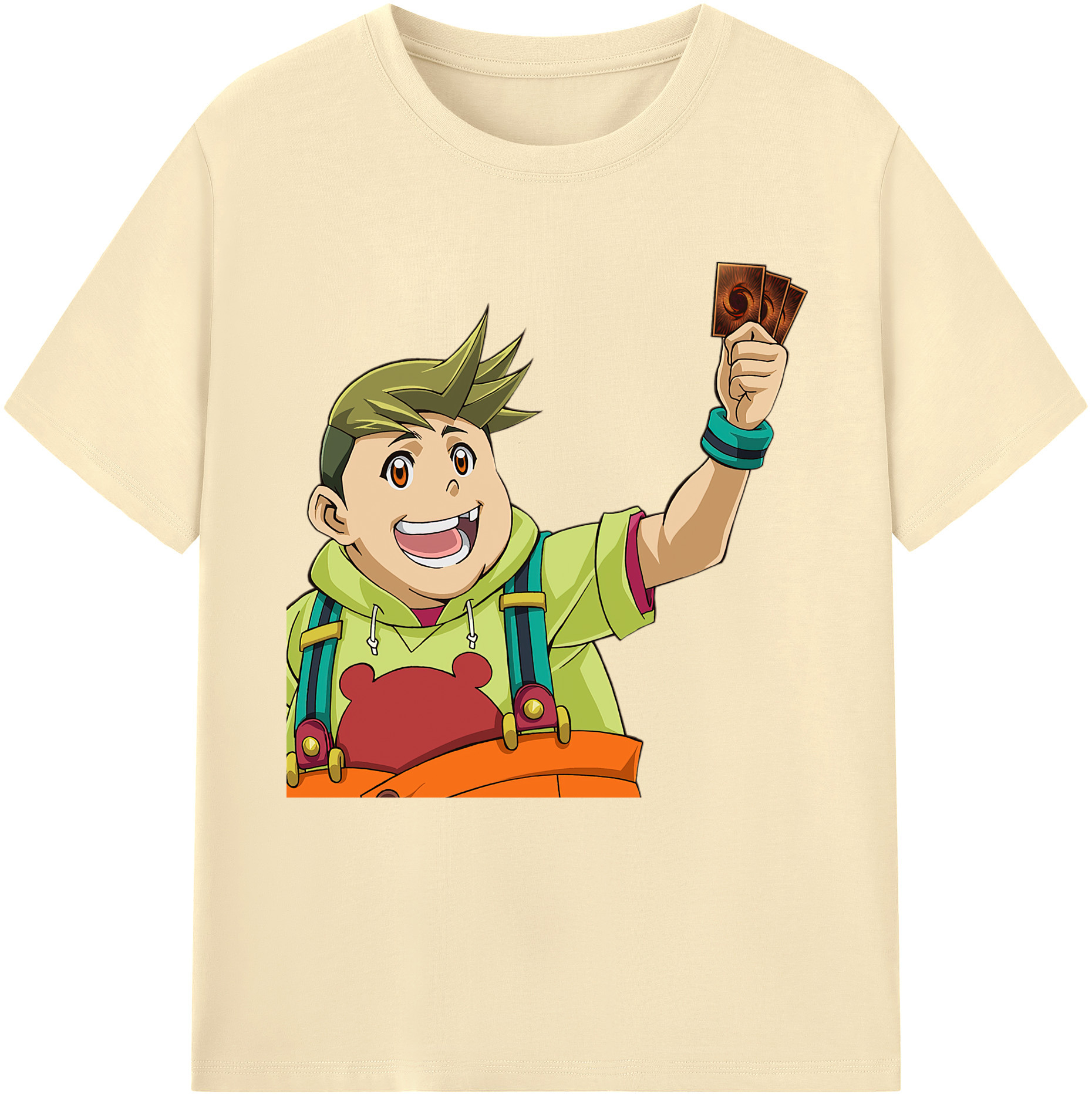 （画像用） 遊☆戯☆王 Yu-Gi-Oh! 綿100％半袖Tシャツ（フロントプリント）