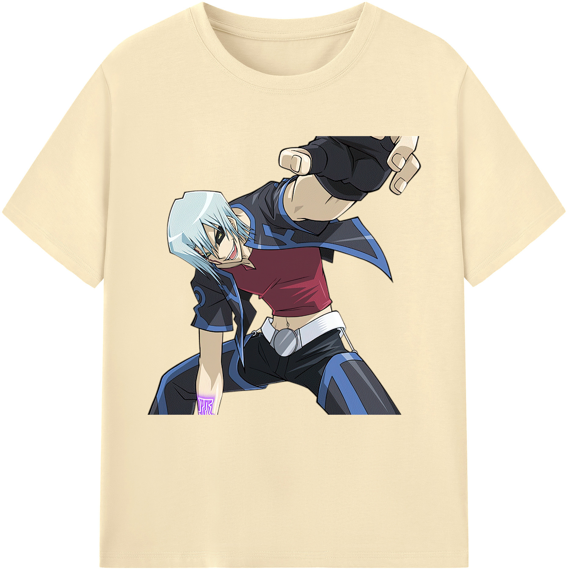 （画像用） 遊☆戯☆王 Yu-Gi-Oh! 綿100％半袖Tシャツ（フロントプリント）