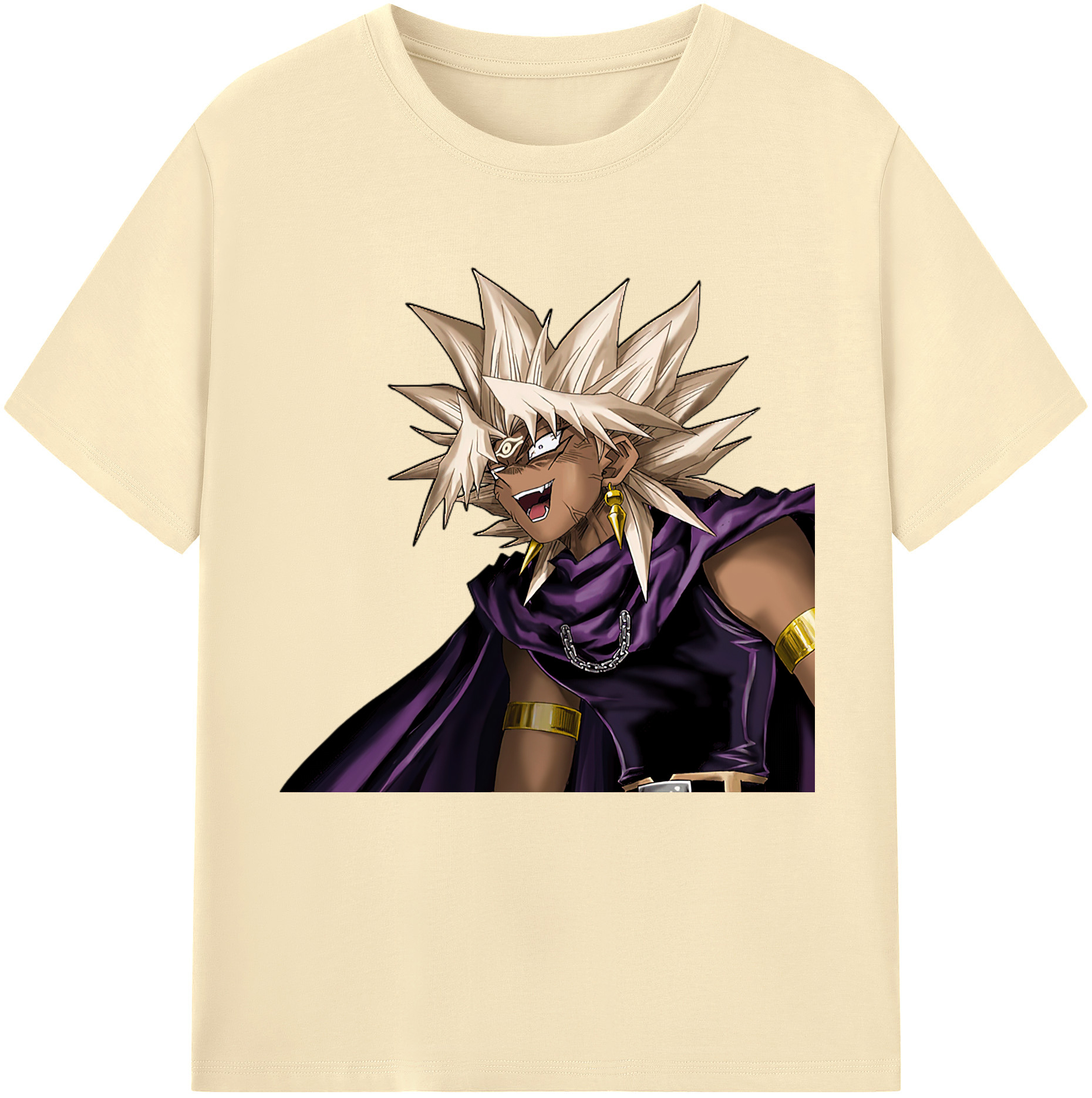 （画像用） 遊☆戯☆王 Yu-Gi-Oh! 綿100％半袖Tシャツ（フロントプリント）