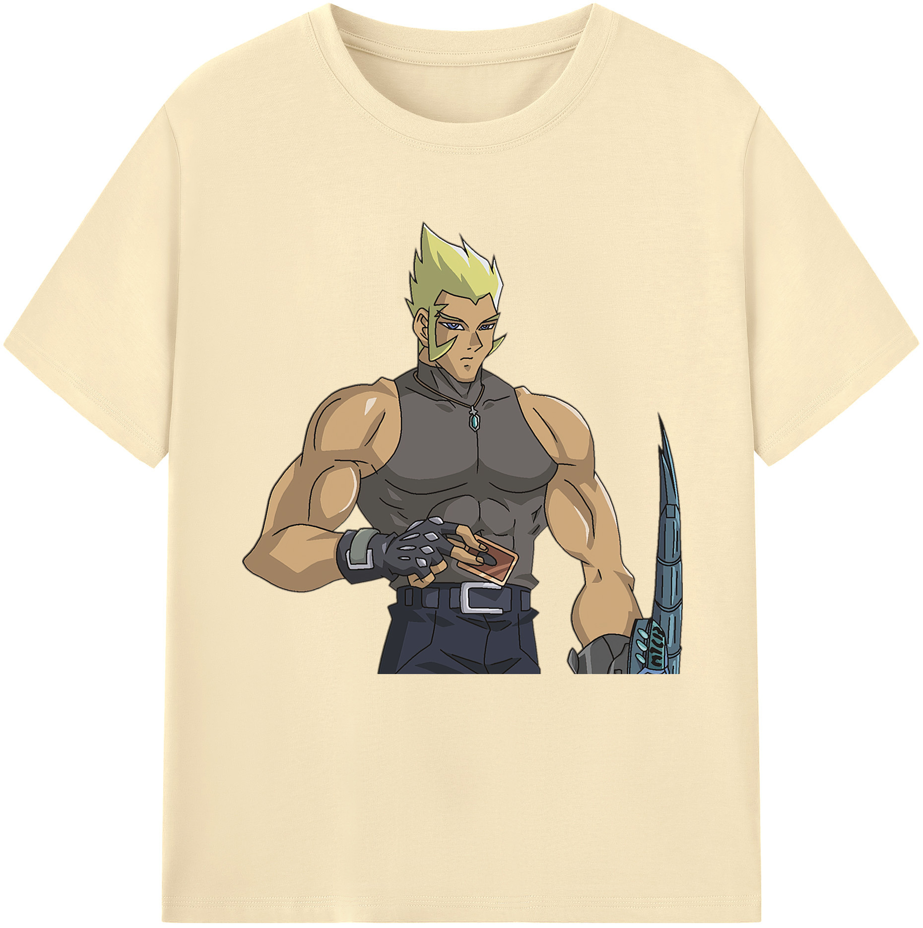 （画像用） 遊☆戯☆王 Yu-Gi-Oh! 綿100％半袖Tシャツ（フロントプリント）