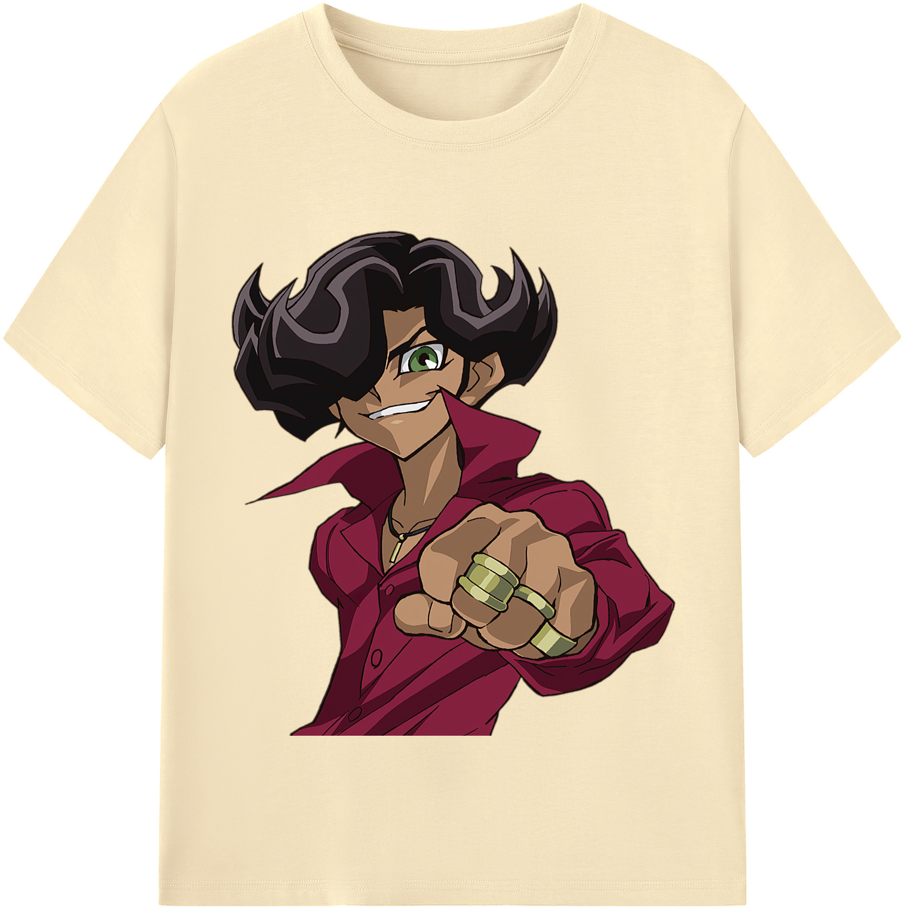 （画像用） 遊☆戯☆王 Yu-Gi-Oh! 綿100％半袖Tシャツ（フロントプリント）