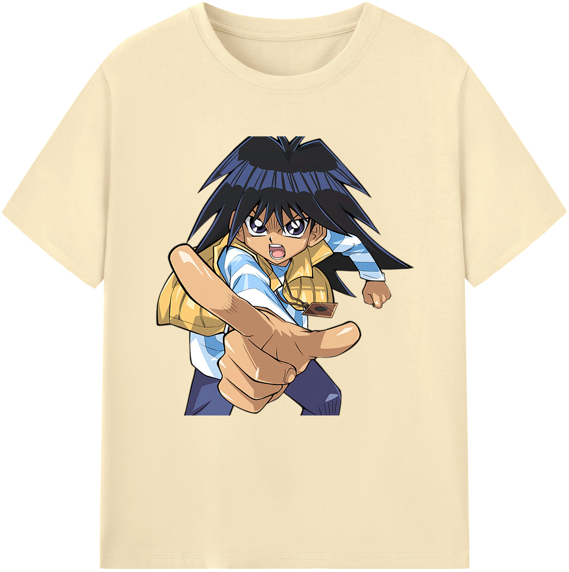 （画像用） 遊☆戯☆王 Yu-Gi-Oh! 綿100％半袖Tシャツ（フロントプリント）