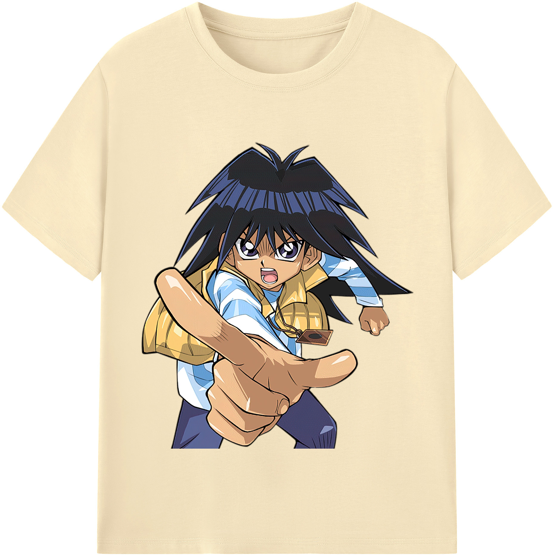 （画像用） 遊☆戯☆王 Yu-Gi-Oh! 綿100％半袖Tシャツ（フロントプリント）