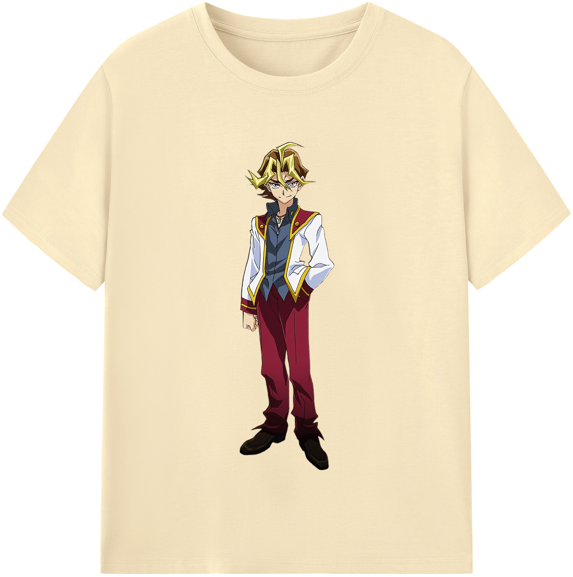 （画像用） 遊☆戯☆王 Yu-Gi-Oh! 綿100％半袖Tシャツ（フロントプリント）
