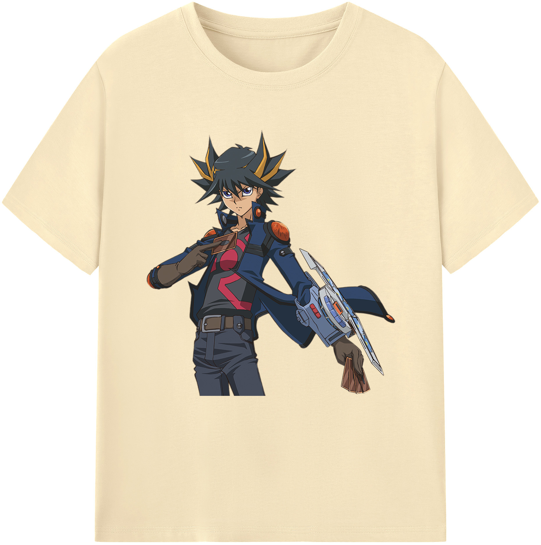 （画像用） 遊☆戯☆王 Yu-Gi-Oh! 綿100％半袖Tシャツ（フロントプリント）