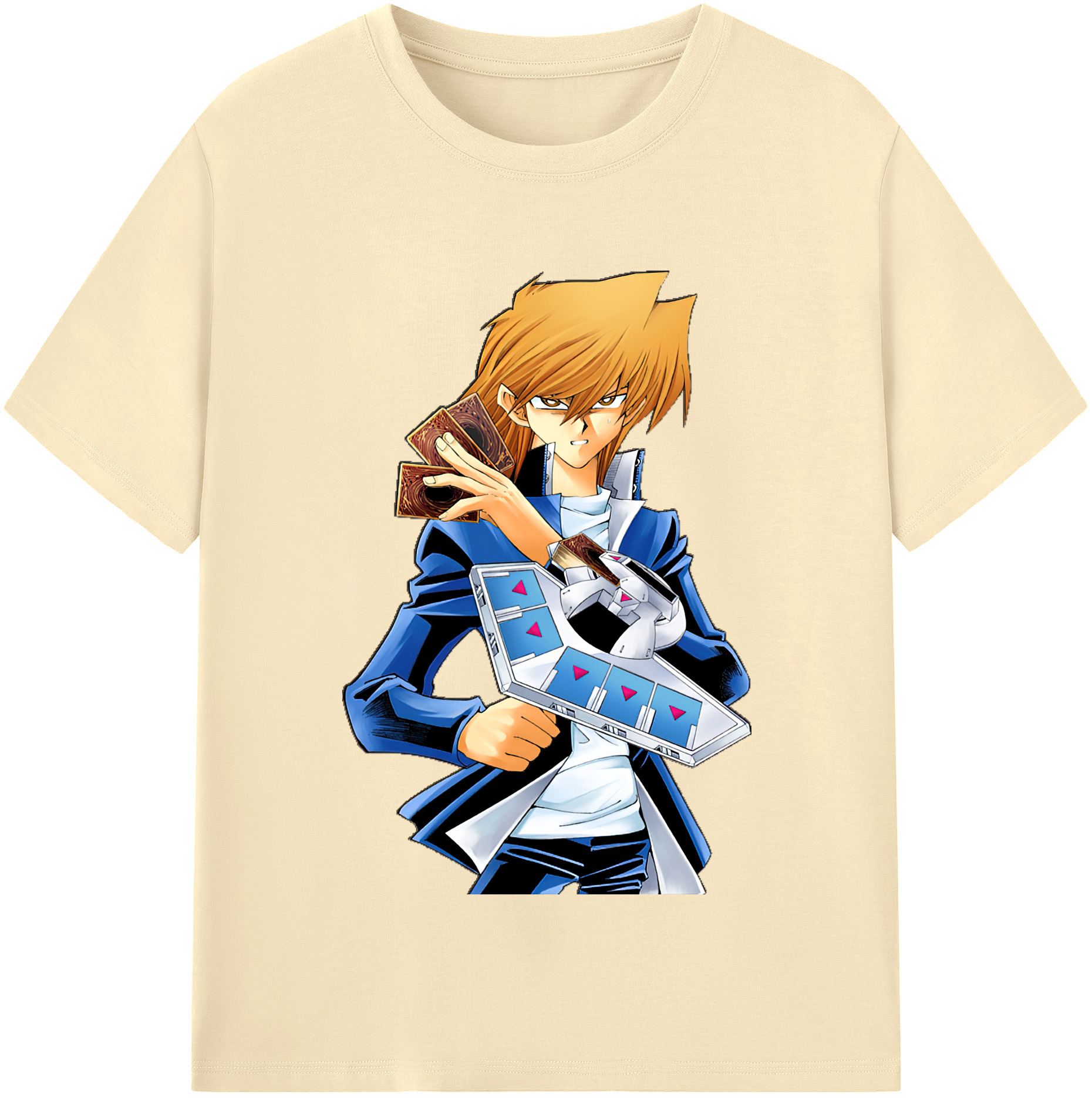 （画像用） 遊☆戯☆王 Yu-Gi-Oh! 綿100％半袖Tシャツ（フロントプリント）