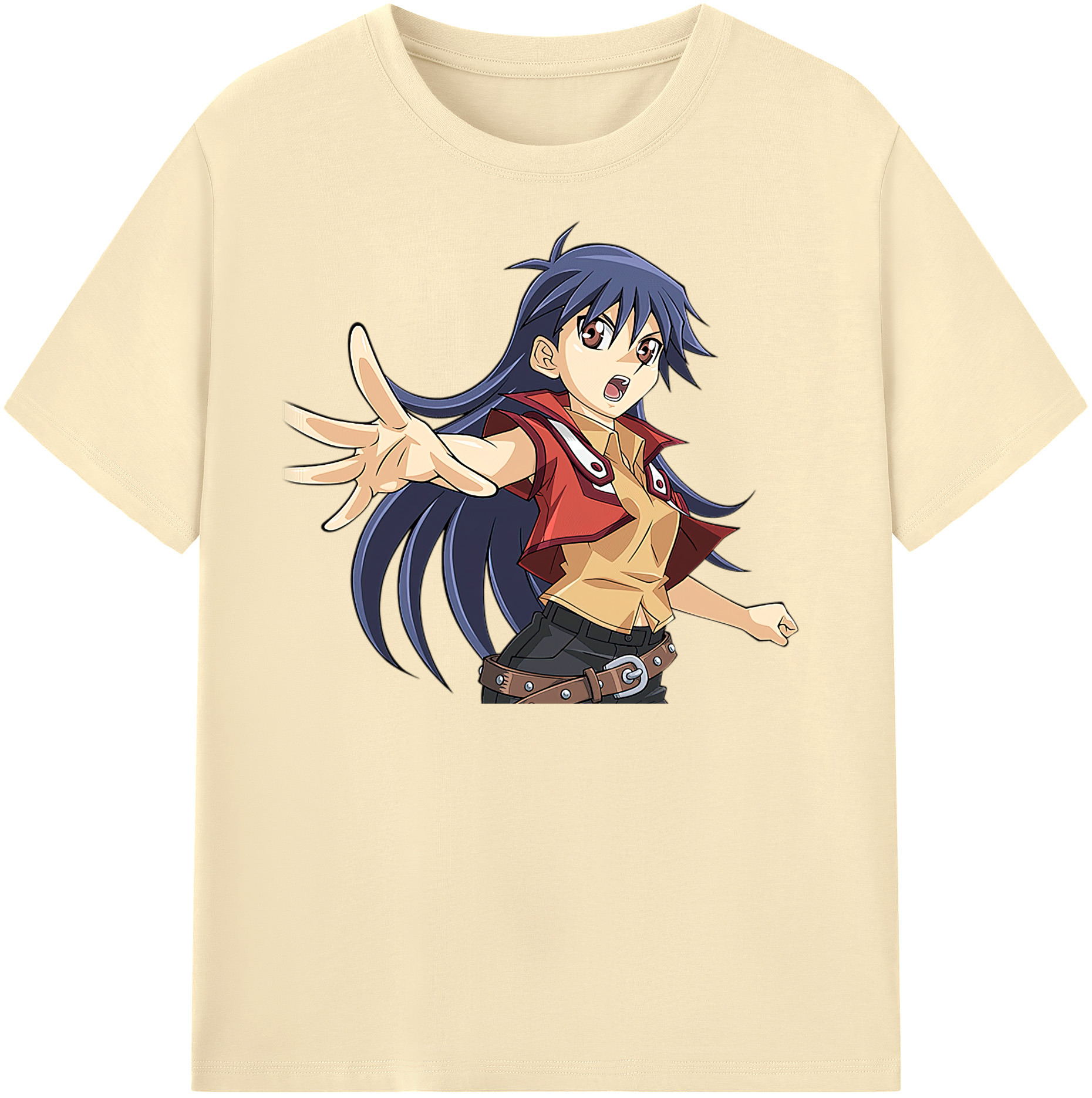 （画像用） 遊☆戯☆王 Yu-Gi-Oh! 綿100％半袖Tシャツ（フロントプリント）