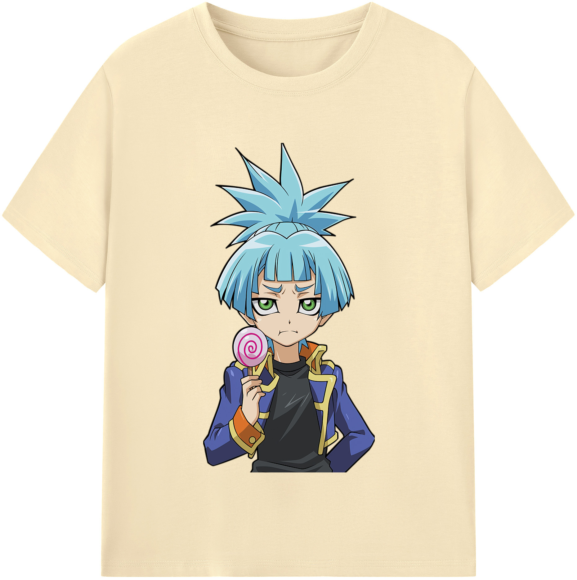 （画像用） 遊☆戯☆王 Yu-Gi-Oh! 綿100％半袖Tシャツ（フロントプリント）