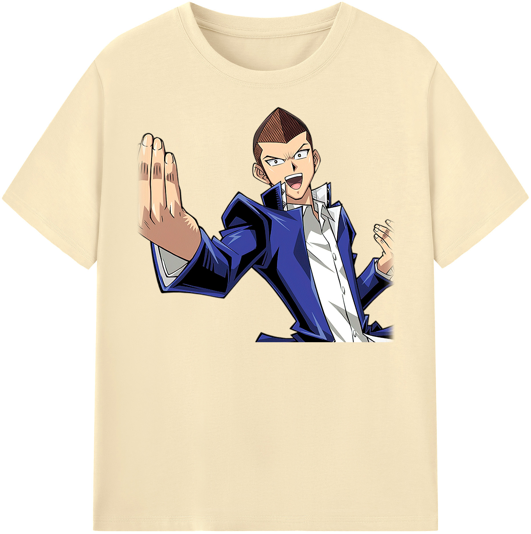 （画像用） 遊☆戯☆王 Yu-Gi-Oh! 綿100％半袖Tシャツ（フロントプリント）
