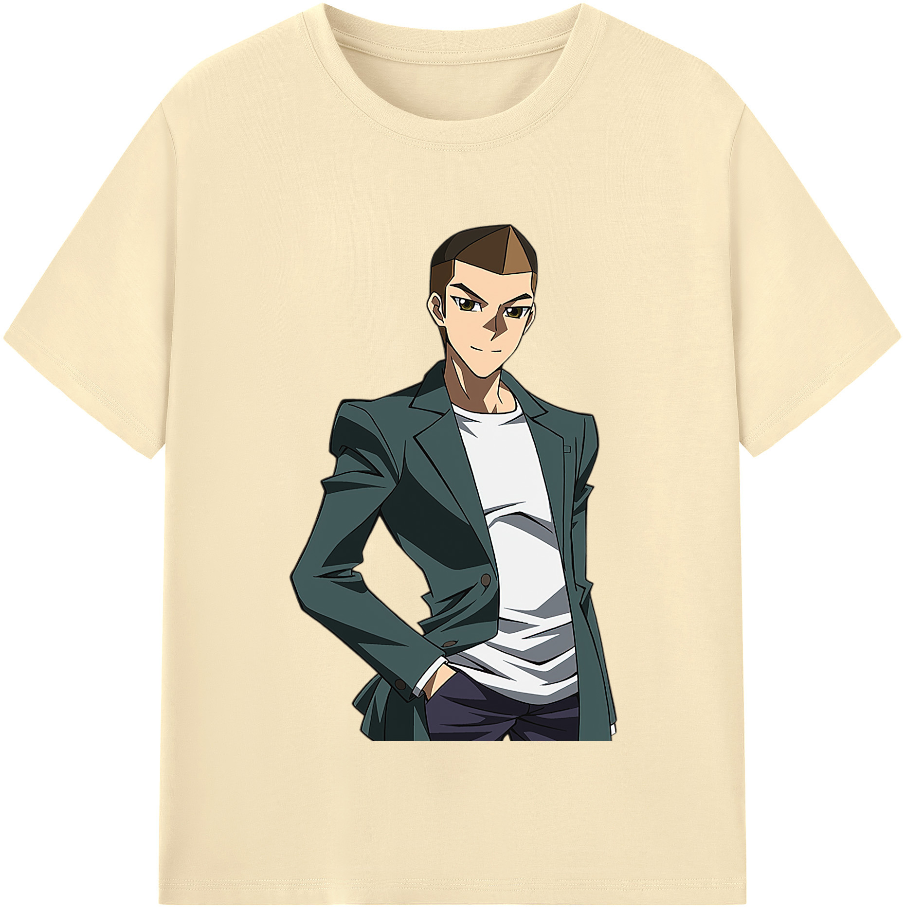 （画像用） 遊☆戯☆王 Yu-Gi-Oh! 綿100％半袖Tシャツ（フロントプリント）