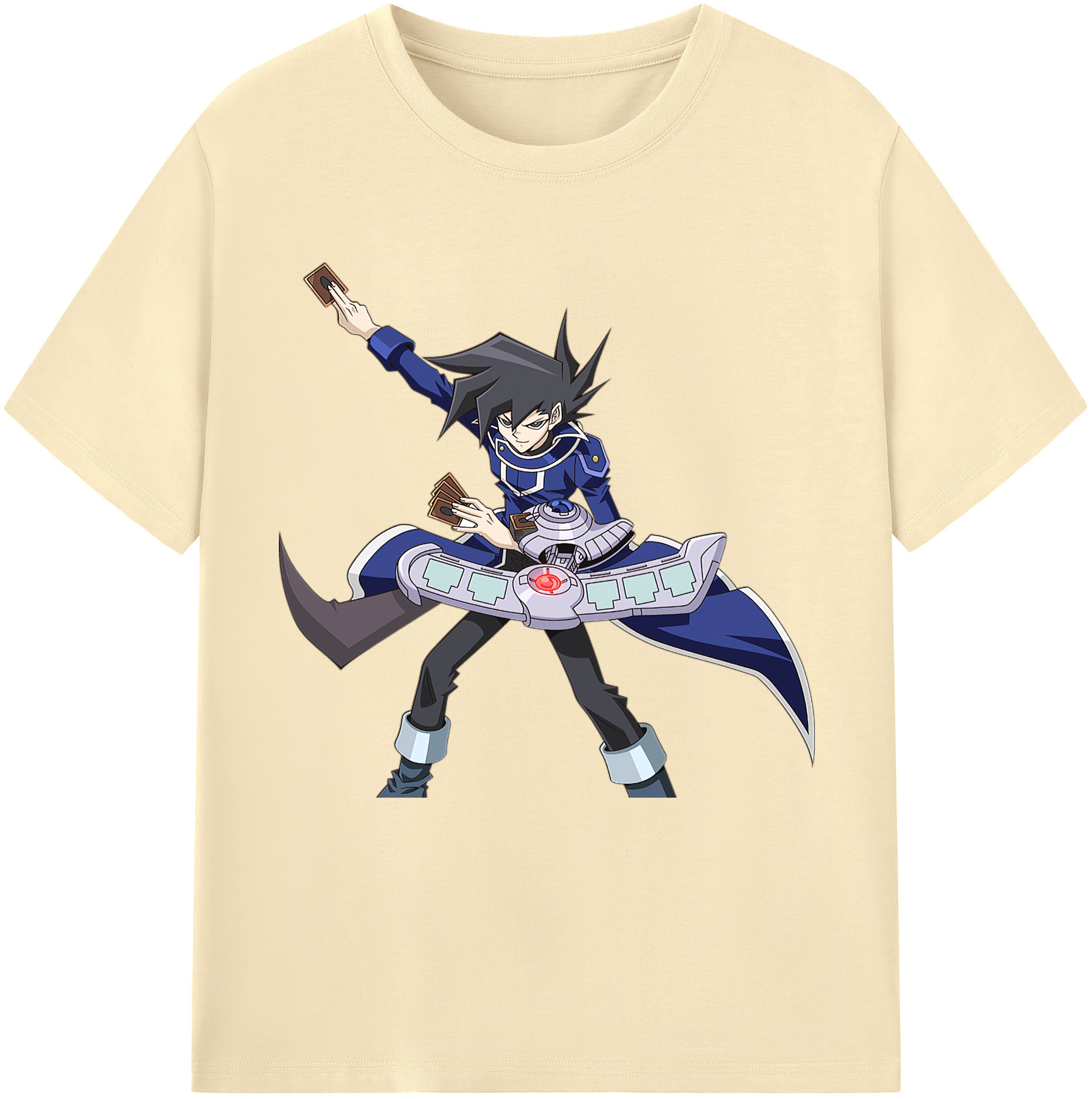 （画像用） 遊☆戯☆王 Yu-Gi-Oh! 綿100％半袖Tシャツ（フロントプリント）