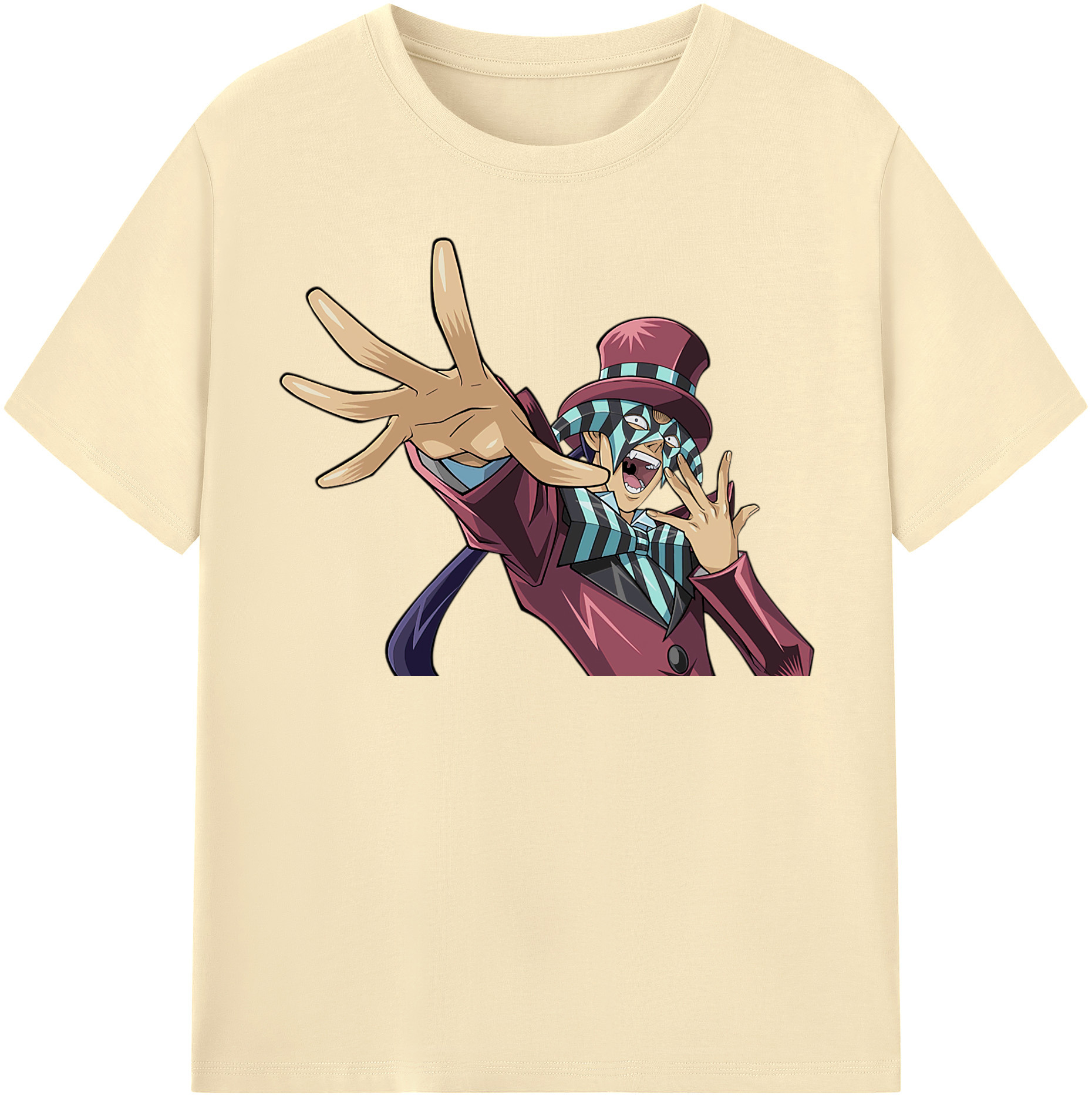 （画像用） 遊☆戯☆王 Yu-Gi-Oh! 綿100％半袖Tシャツ（フロントプリント）