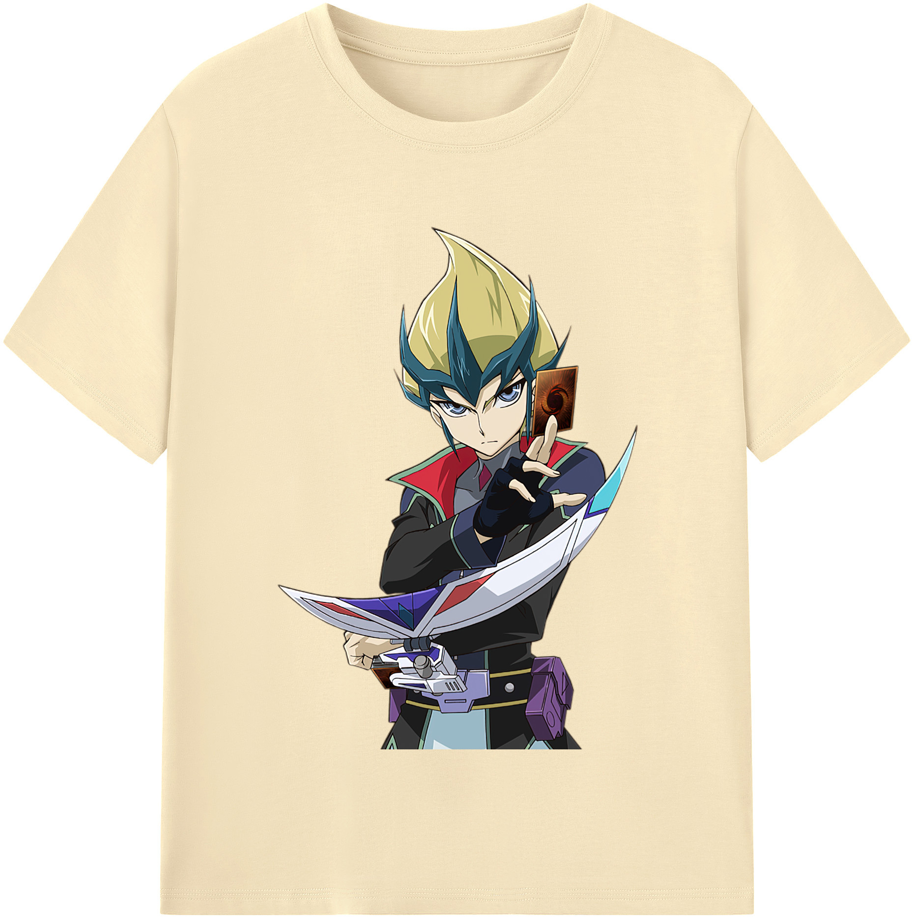 （画像用） 遊☆戯☆王 Yu-Gi-Oh! 綿100％半袖Tシャツ（フロントプリント）