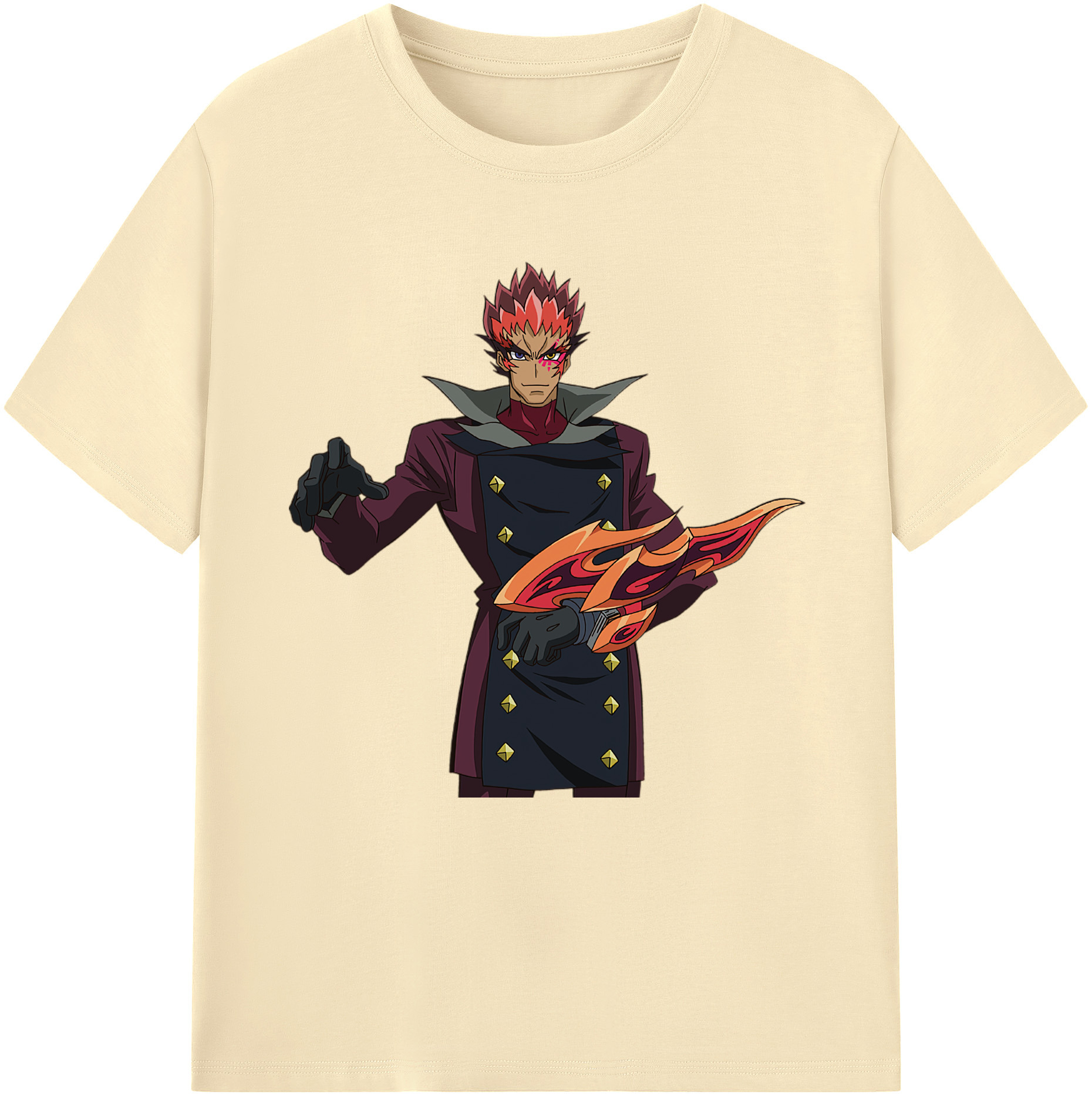 （画像用） 遊☆戯☆王 Yu-Gi-Oh! 綿100％半袖Tシャツ（フロントプリント）