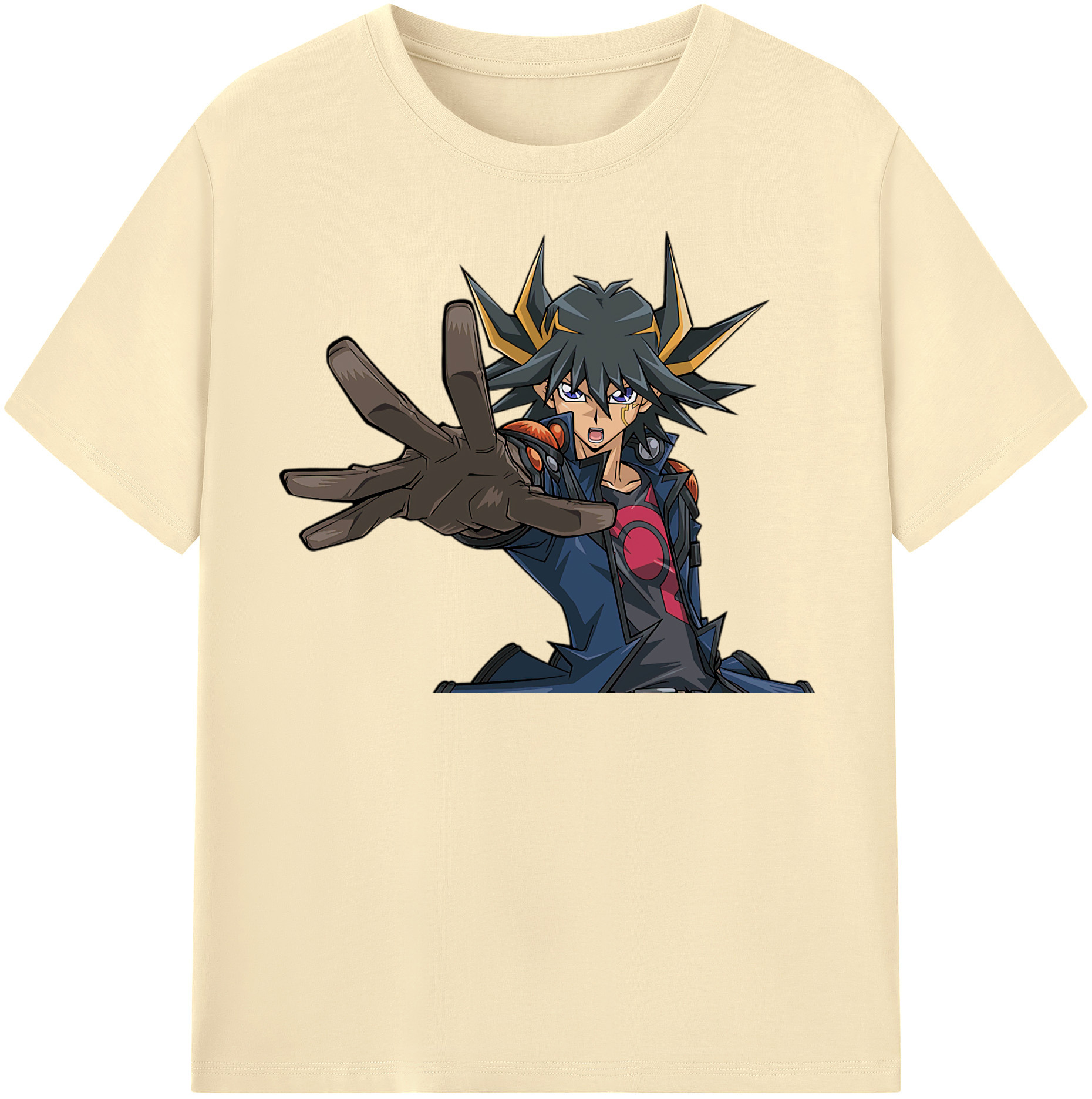 （画像用） 遊☆戯☆王 Yu-Gi-Oh! 綿100％半袖Tシャツ（フロントプリント）