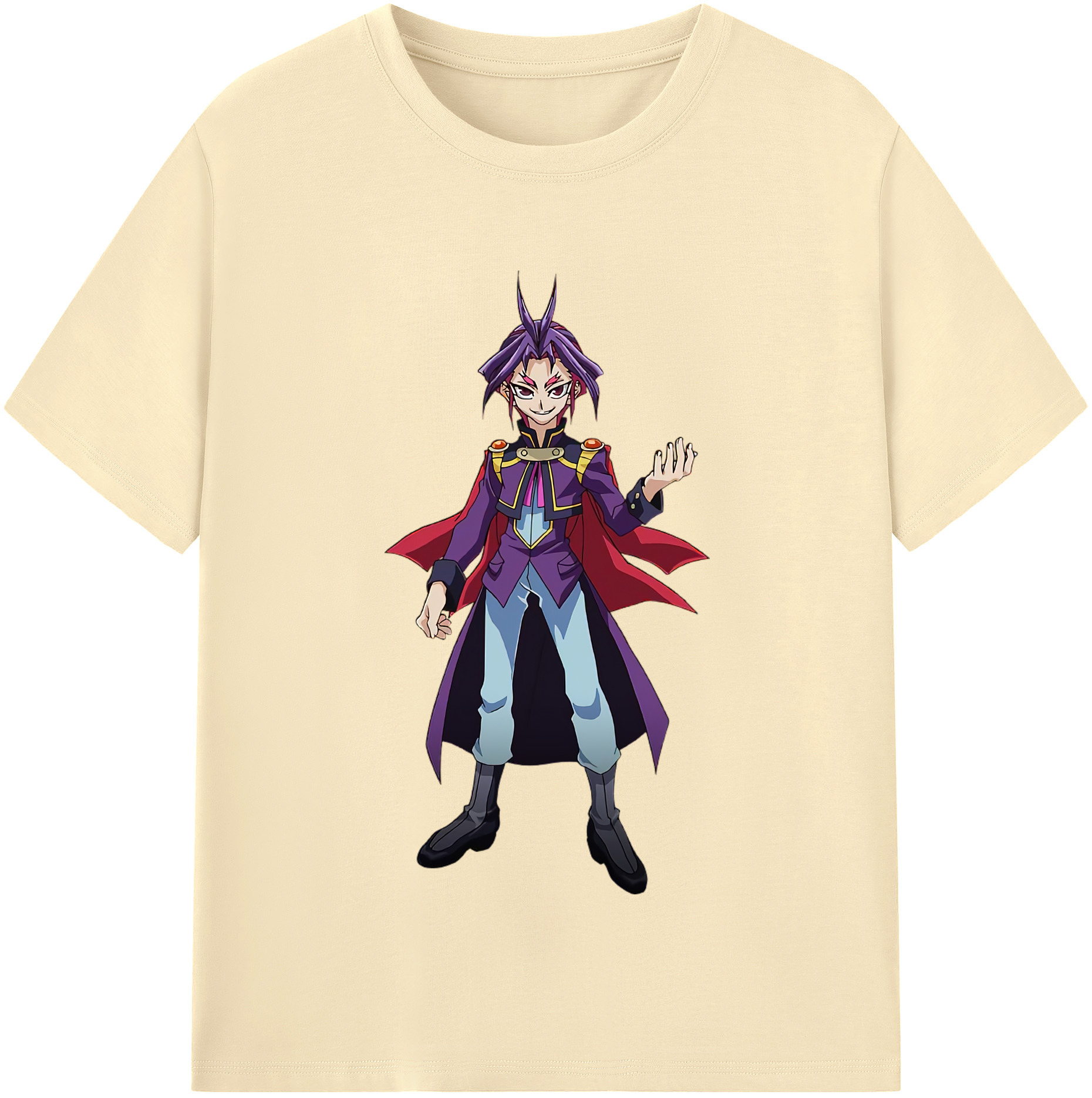 （画像用） 遊☆戯☆王 Yu-Gi-Oh! 綿100％半袖Tシャツ（フロントプリント）