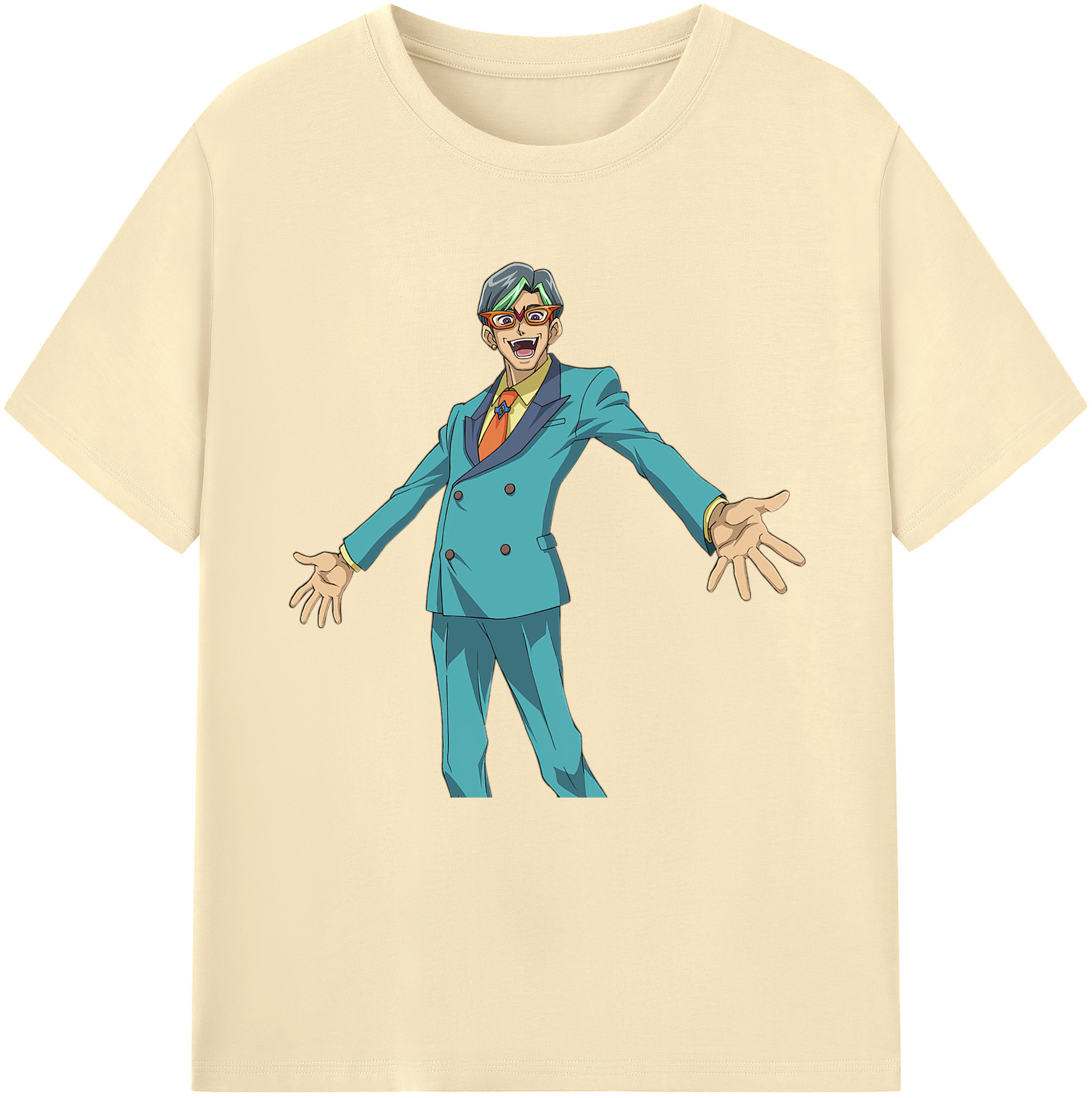 （画像用） 遊☆戯☆王 Yu-Gi-Oh! 綿100％半袖Tシャツ（フロントプリント）