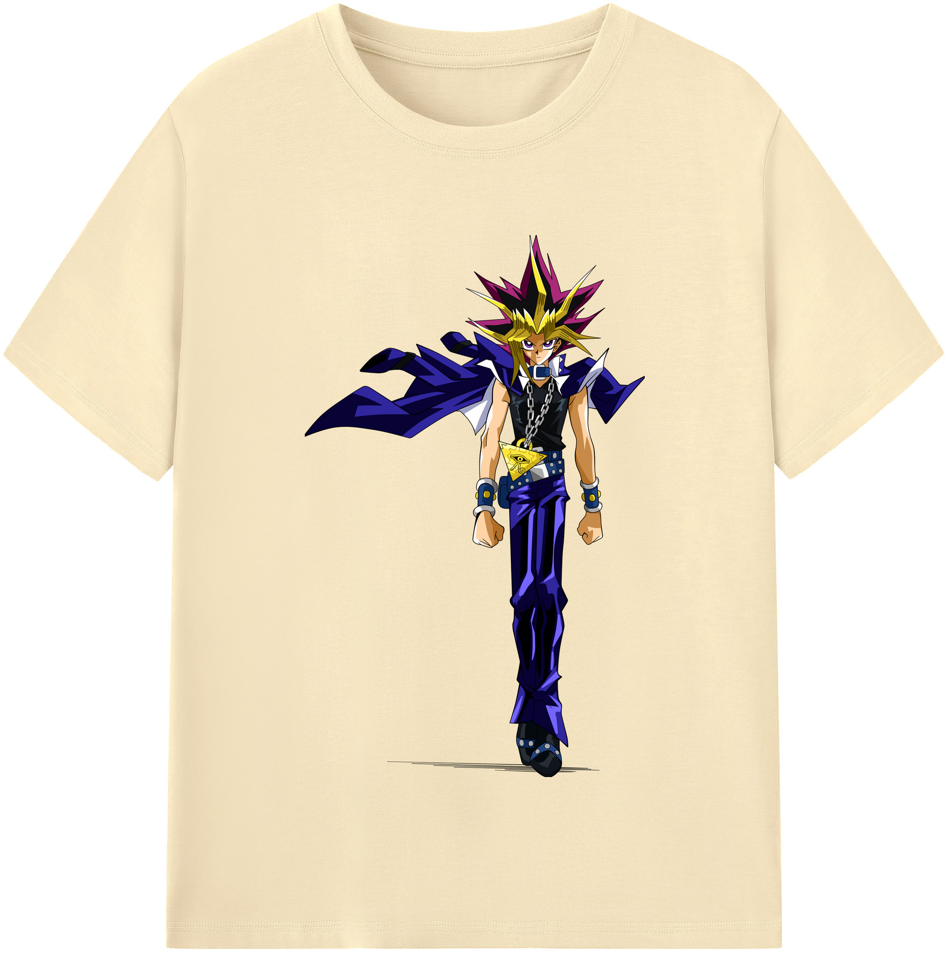 （画像用） 遊☆戯☆王 Yu-Gi-Oh! 綿100％半袖Tシャツ（フロントプリント）