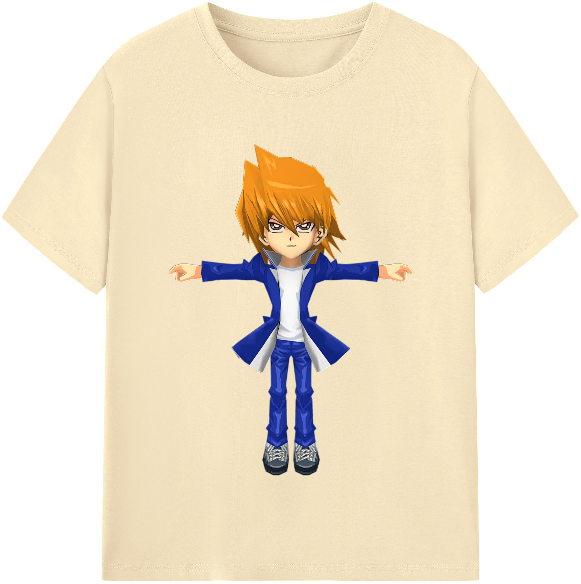 （画像用） 遊☆戯☆王 Yu-Gi-Oh! 綿100％半袖Tシャツ（フロントプリント）