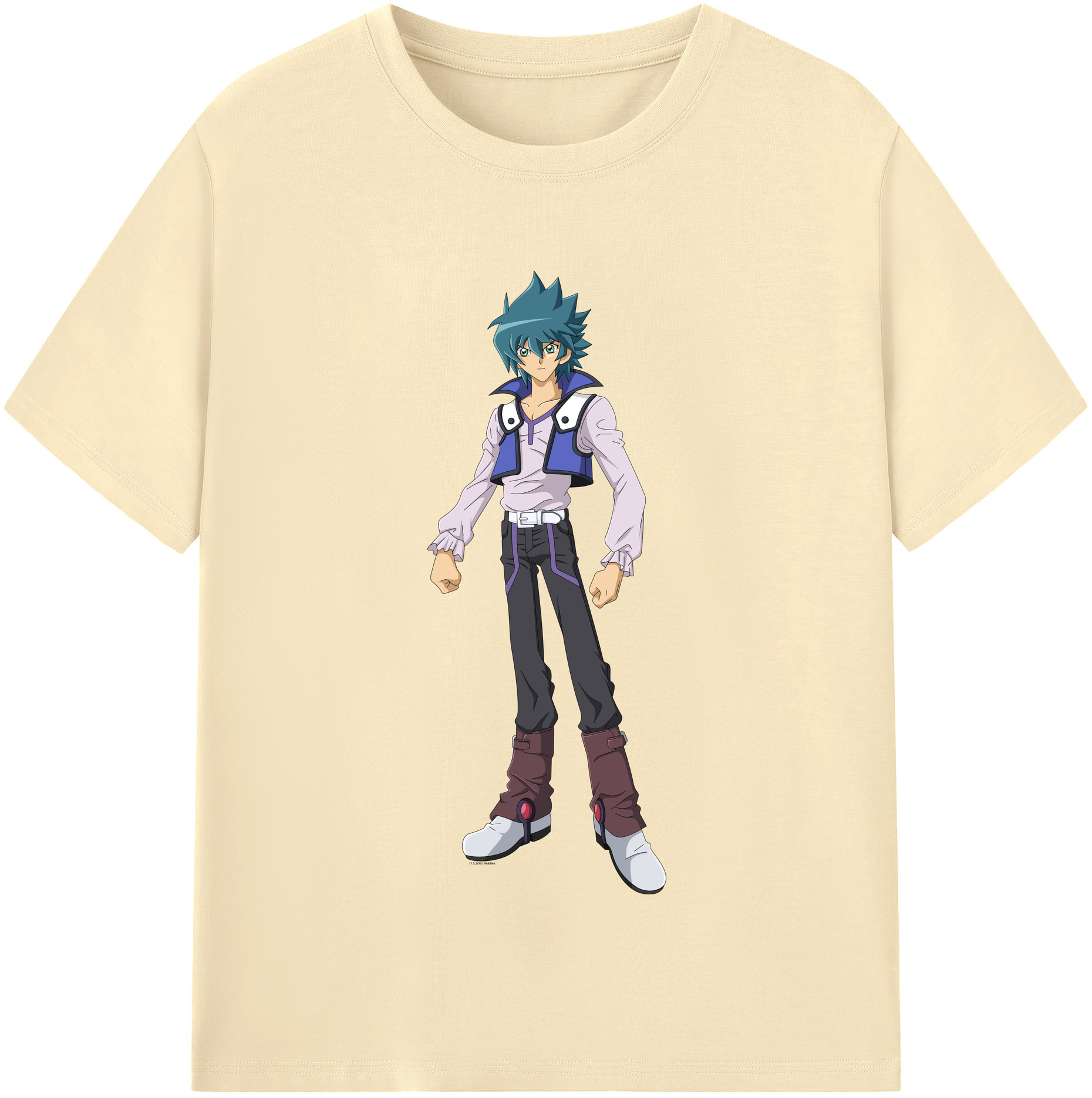 （画像用） 遊☆戯☆王 Yu-Gi-Oh! 綿100％半袖Tシャツ（フロントプリント）