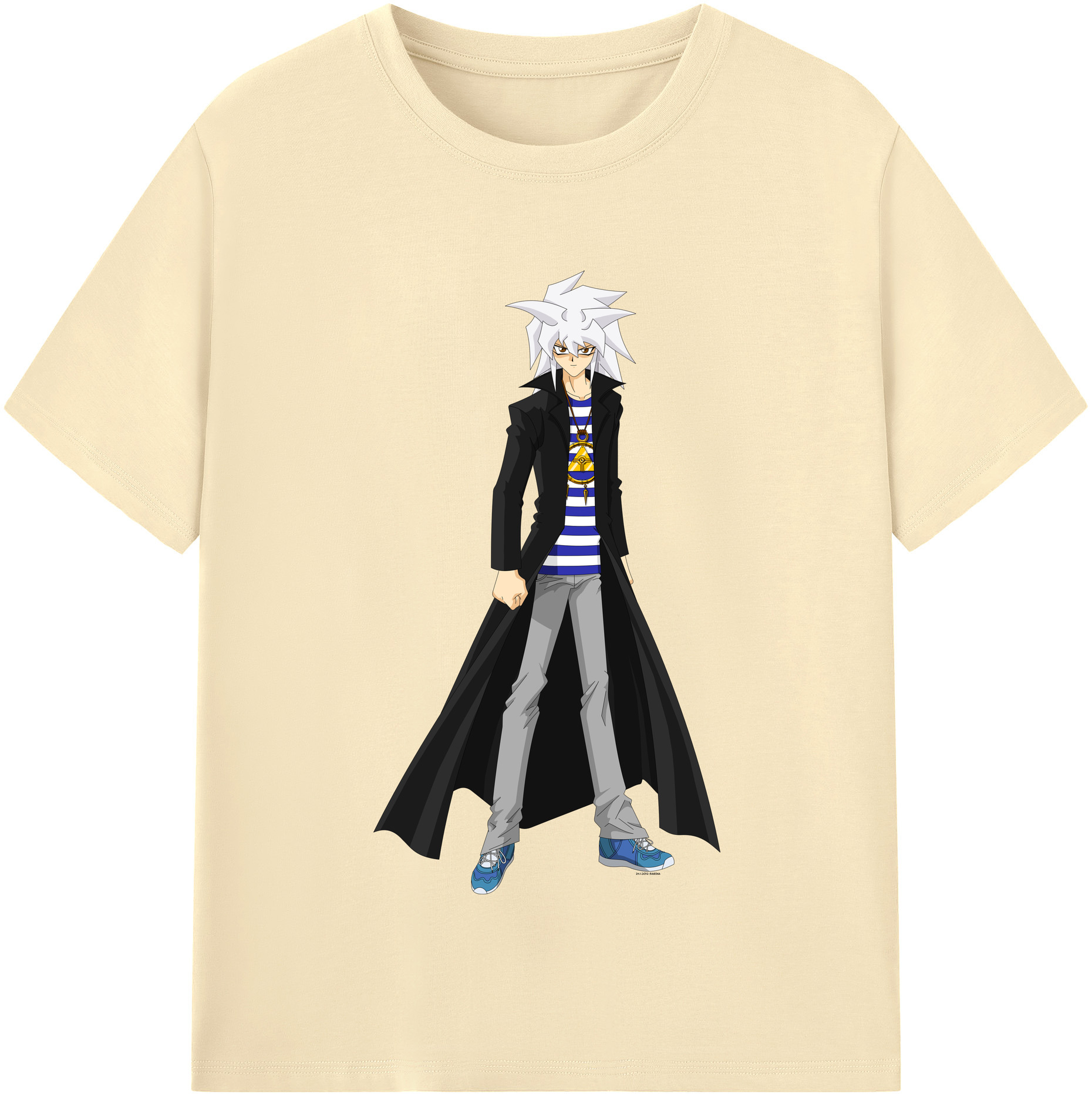 （画像用） 遊☆戯☆王 Yu-Gi-Oh! 綿100％半袖Tシャツ（フロントプリント）