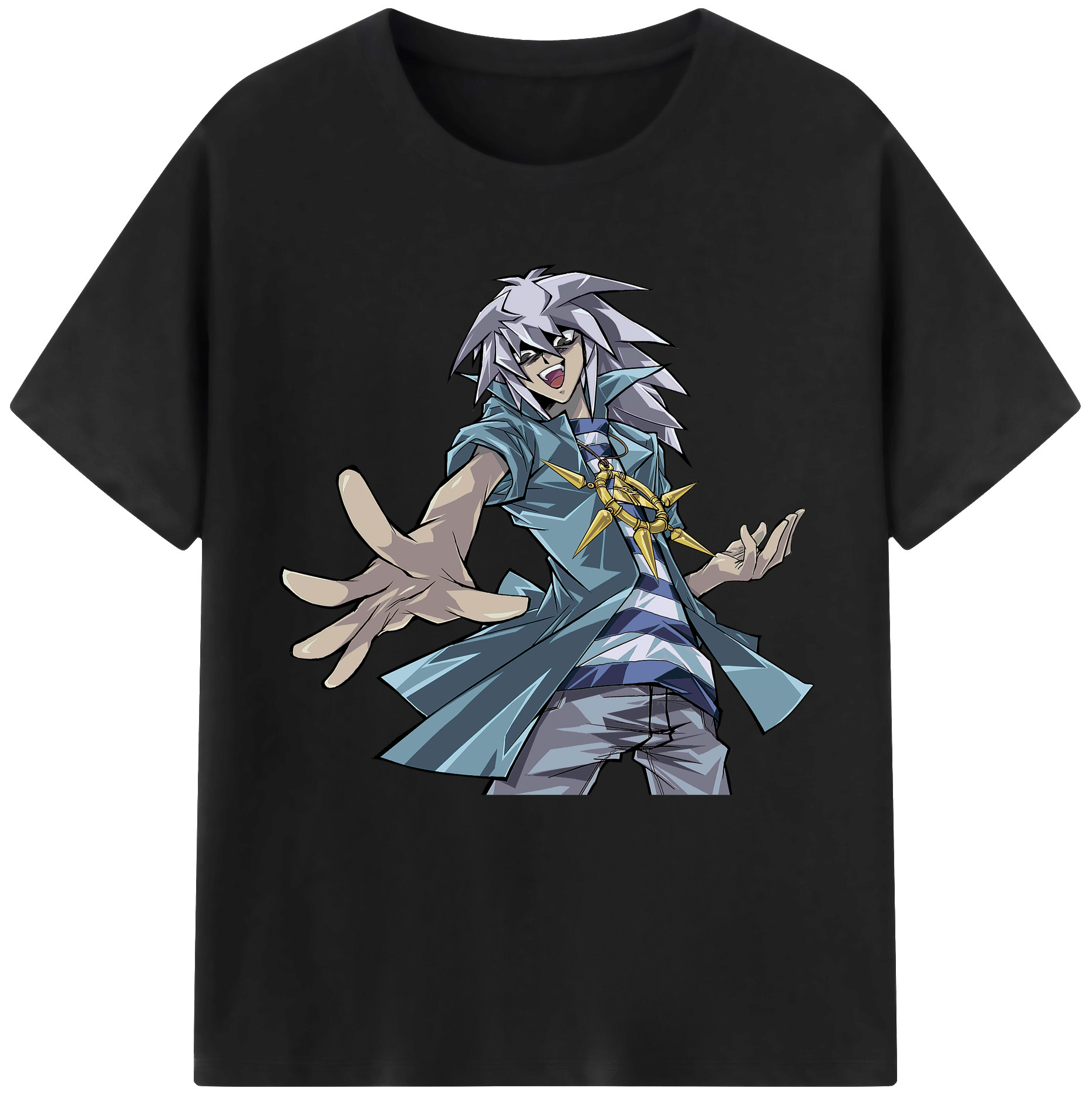 （画像用） 遊☆戯☆王 Yu-Gi-Oh! 綿100％半袖Tシャツ（フロントプリント）