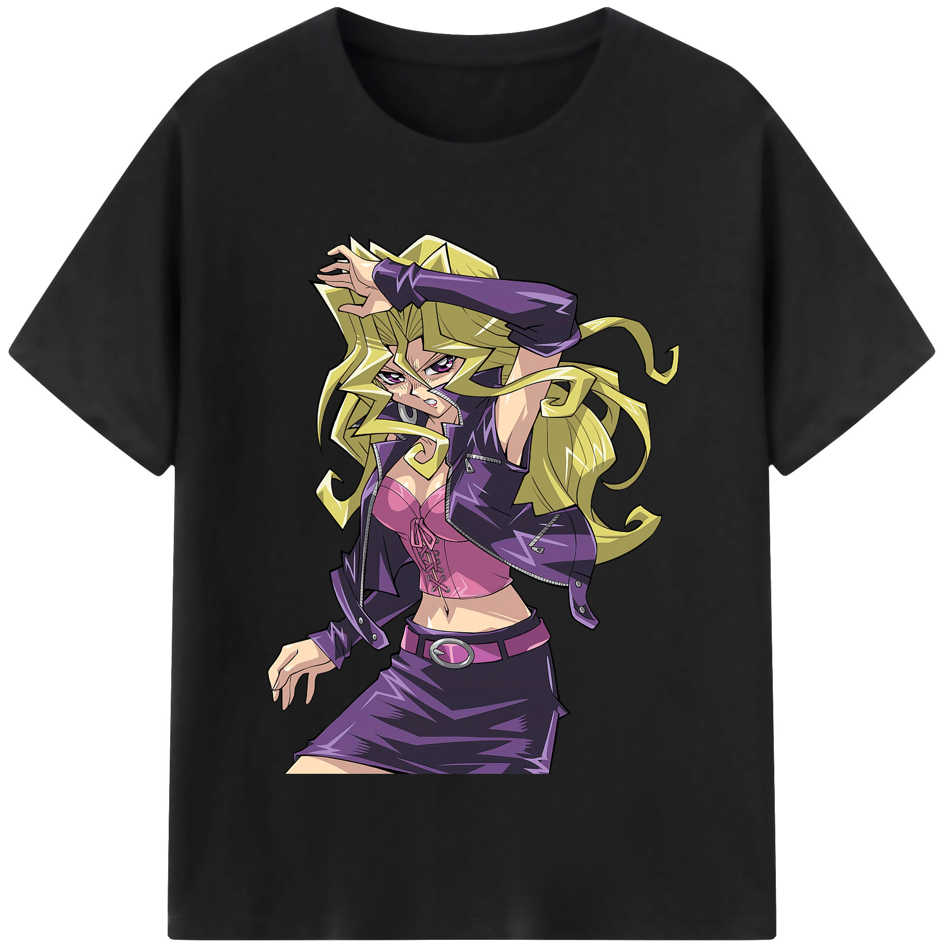 （画像用） 遊☆戯☆王 Yu-Gi-Oh! 綿100％半袖Tシャツ（フロントプリント）