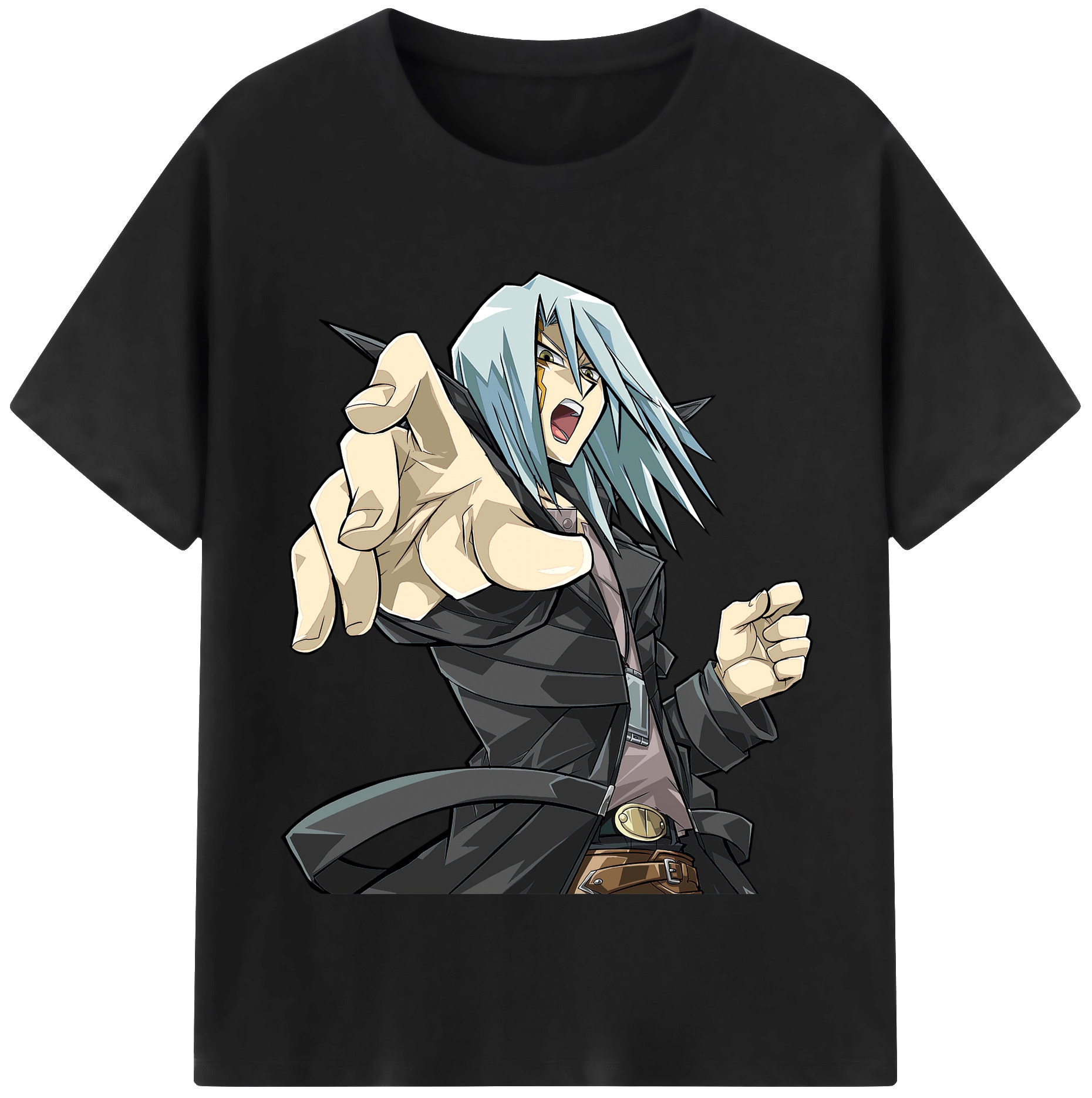 （画像用） 遊☆戯☆王 Yu-Gi-Oh! 綿100％半袖Tシャツ（フロントプリント）