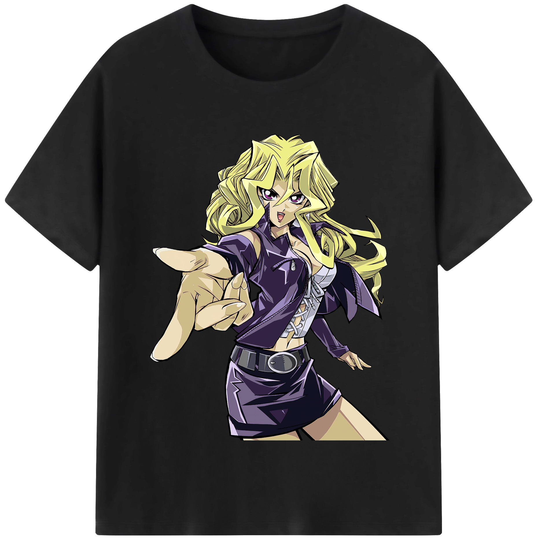 （画像用） 遊☆戯☆王 Yu-Gi-Oh! 綿100％半袖Tシャツ（フロントプリント）