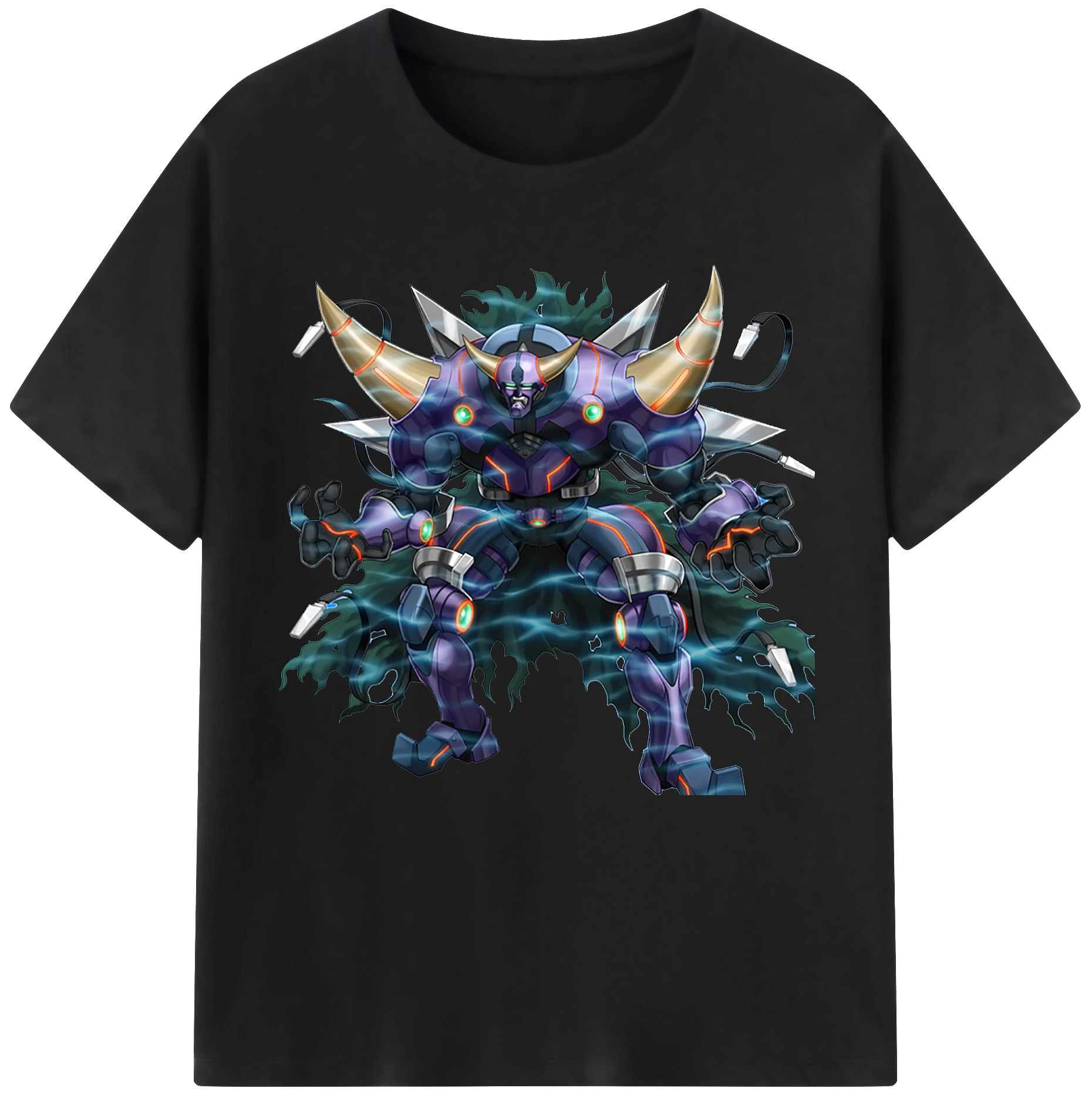 （画像用） 遊☆戯☆王 Yu-Gi-Oh! 綿100％半袖Tシャツ（フロントプリント）