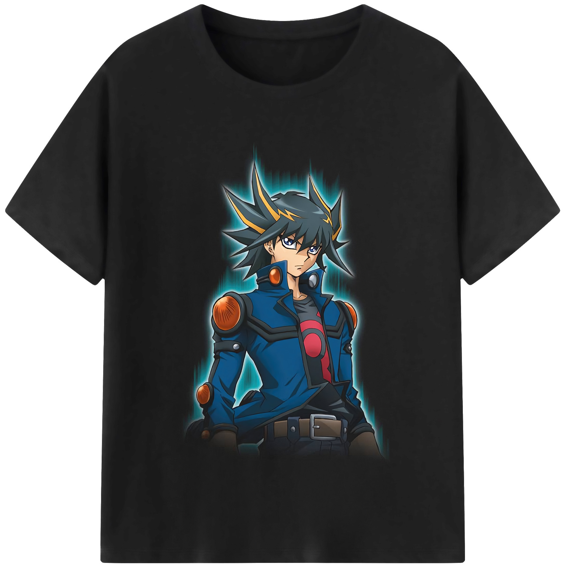 （画像用） 遊☆戯☆王 Yu-Gi-Oh! 綿100％半袖Tシャツ（フロントプリント）