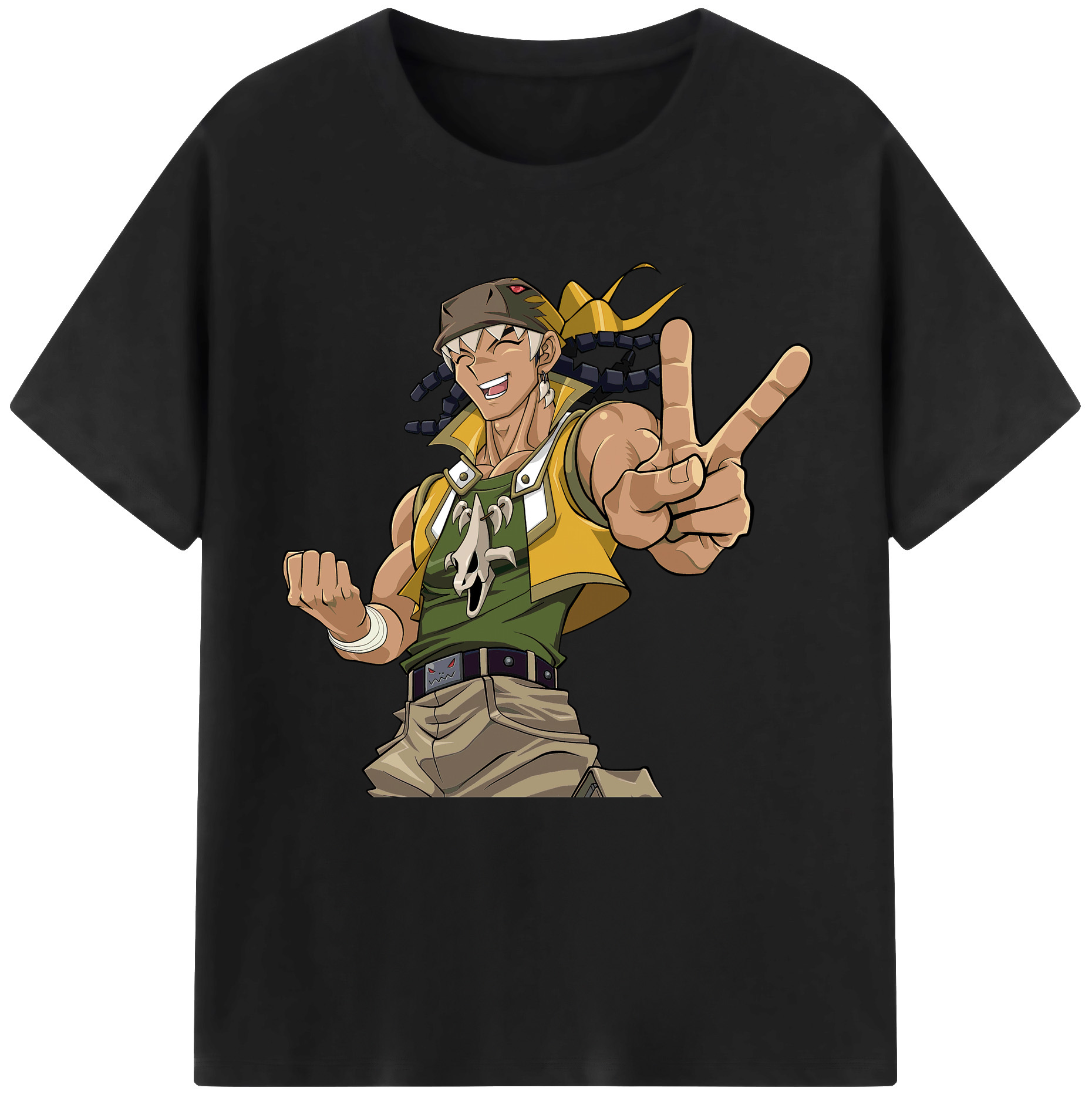 （画像用） 遊☆戯☆王 Yu-Gi-Oh! 綿100％半袖Tシャツ（フロントプリント）
