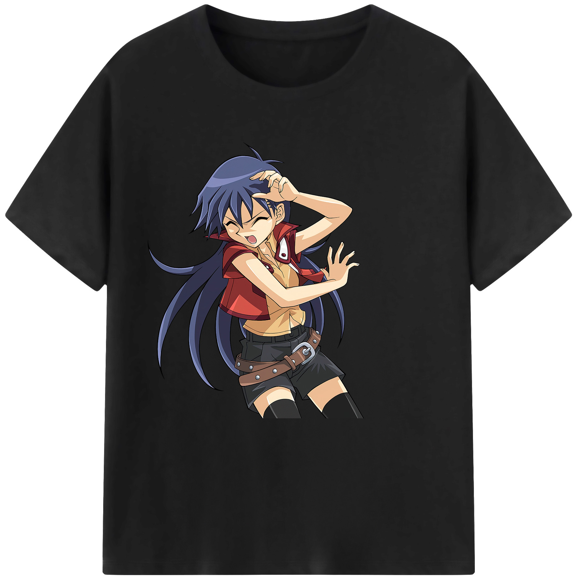 （画像用） 遊☆戯☆王 Yu-Gi-Oh! 綿100％半袖Tシャツ（フロントプリント）