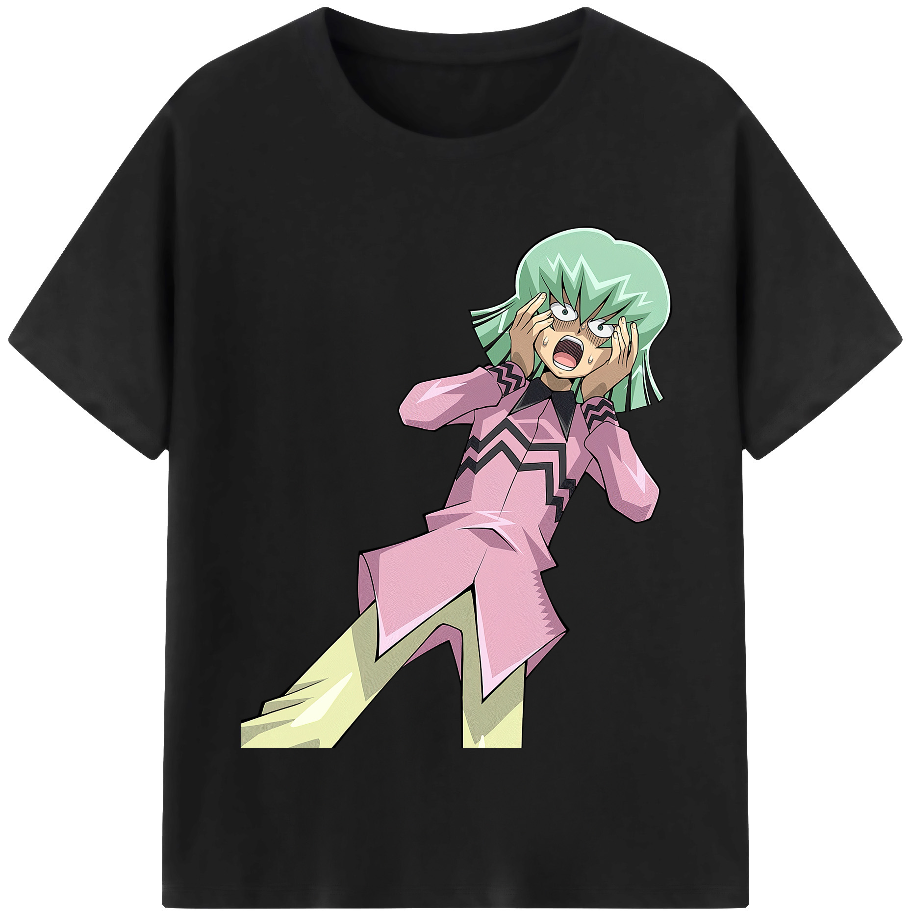 （画像用） 遊☆戯☆王 Yu-Gi-Oh! 綿100％半袖Tシャツ（フロントプリント）