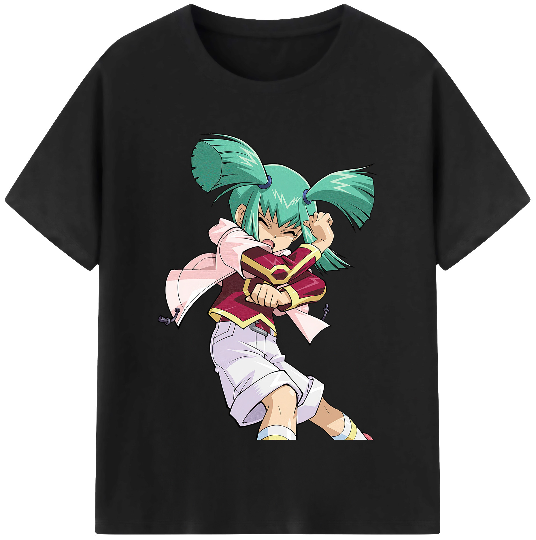 （画像用） 遊☆戯☆王 Yu-Gi-Oh! 綿100％半袖Tシャツ（フロントプリント）