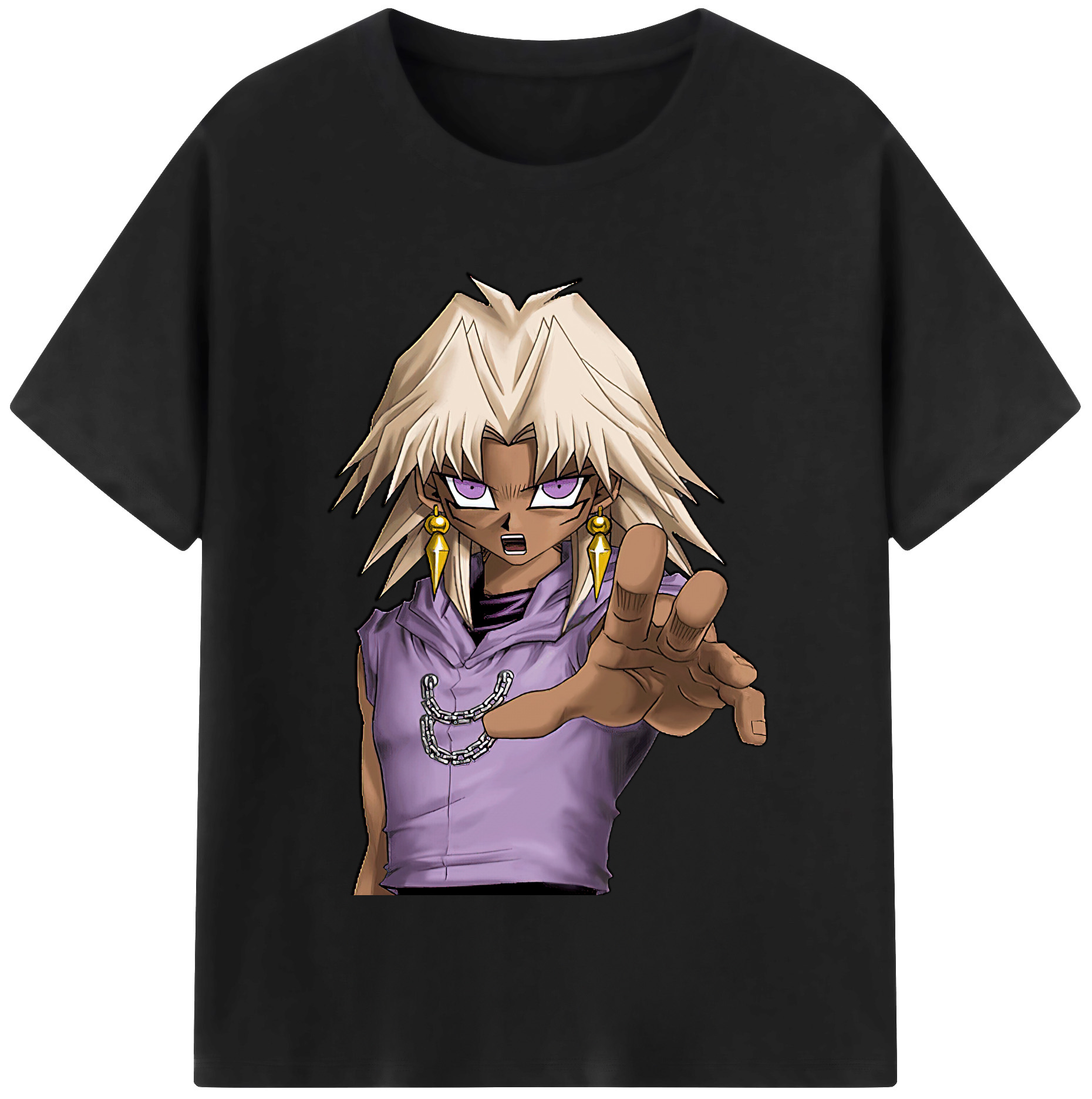 （画像用） 遊☆戯☆王 Yu-Gi-Oh! 綿100％半袖Tシャツ（フロントプリント）