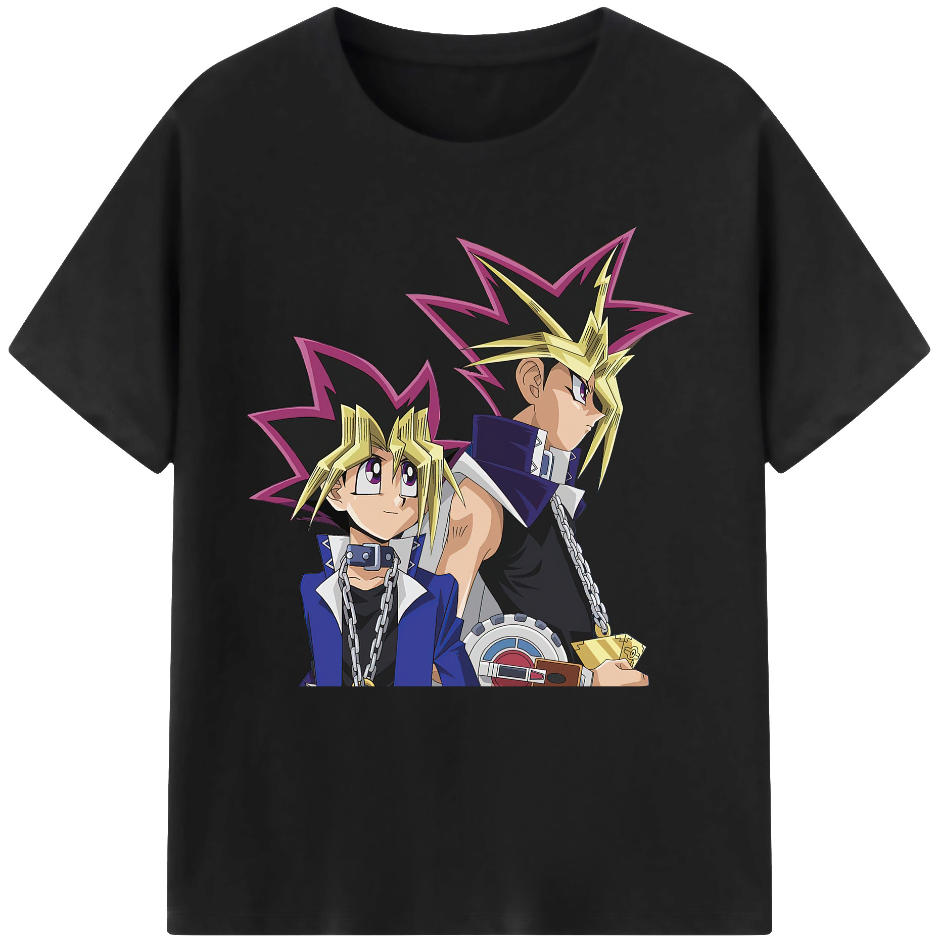 （画像用） 遊☆戯☆王 Yu-Gi-Oh! 綿100％半袖Tシャツ（フロントプリント）