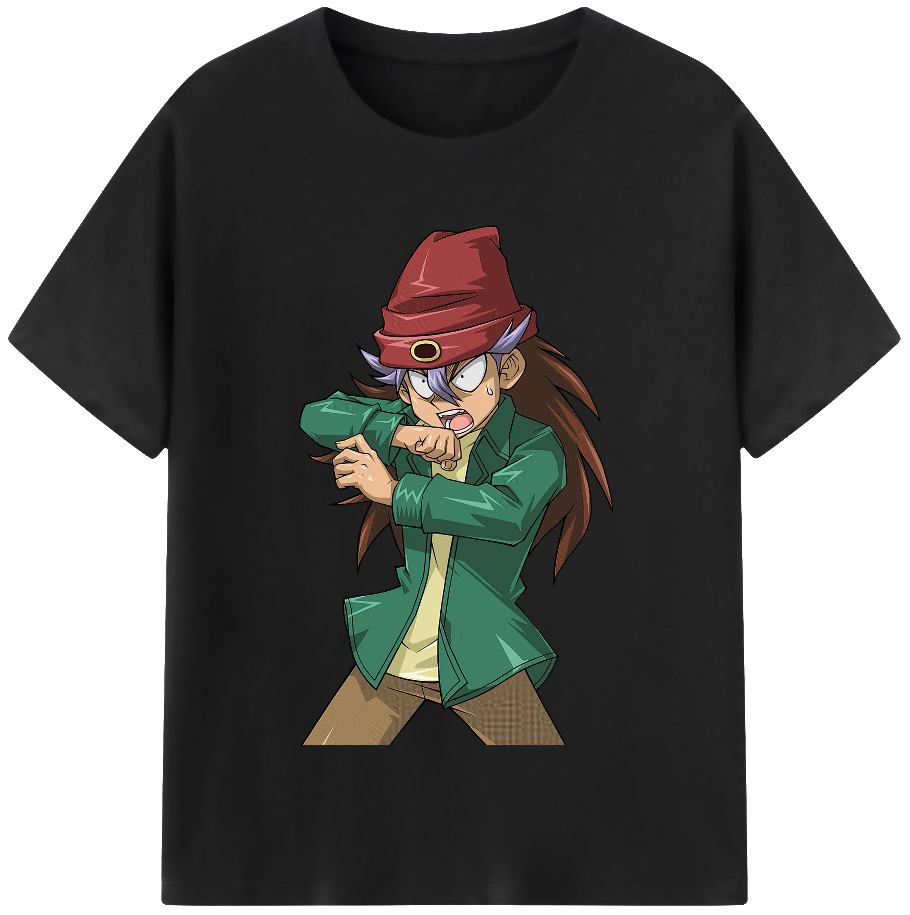 （画像用） 遊☆戯☆王 Yu-Gi-Oh! 綿100％半袖Tシャツ（フロントプリント）