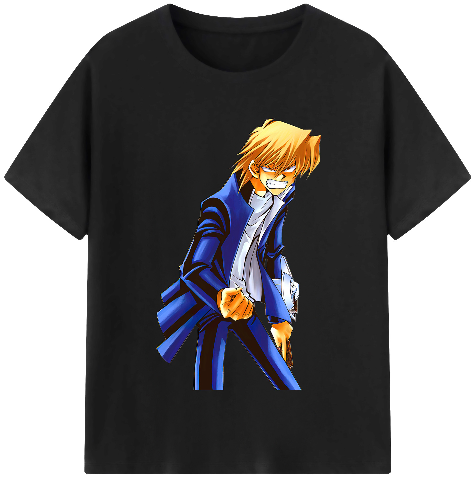 （画像用） 遊☆戯☆王 Yu-Gi-Oh! 綿100％半袖Tシャツ（フロントプリント）