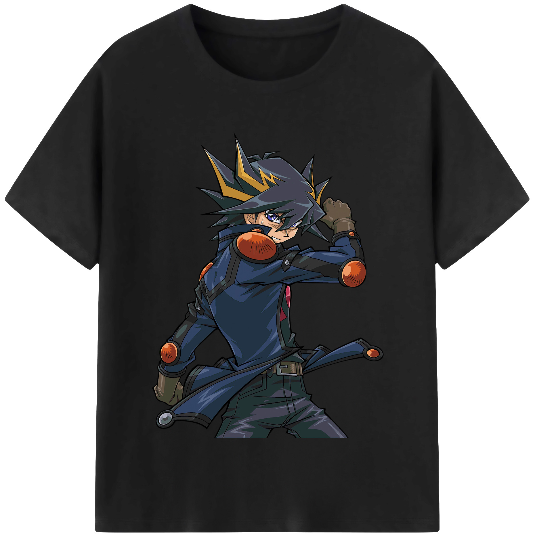 （画像用） 遊☆戯☆王 Yu-Gi-Oh! 綿100％半袖Tシャツ（フロントプリント）