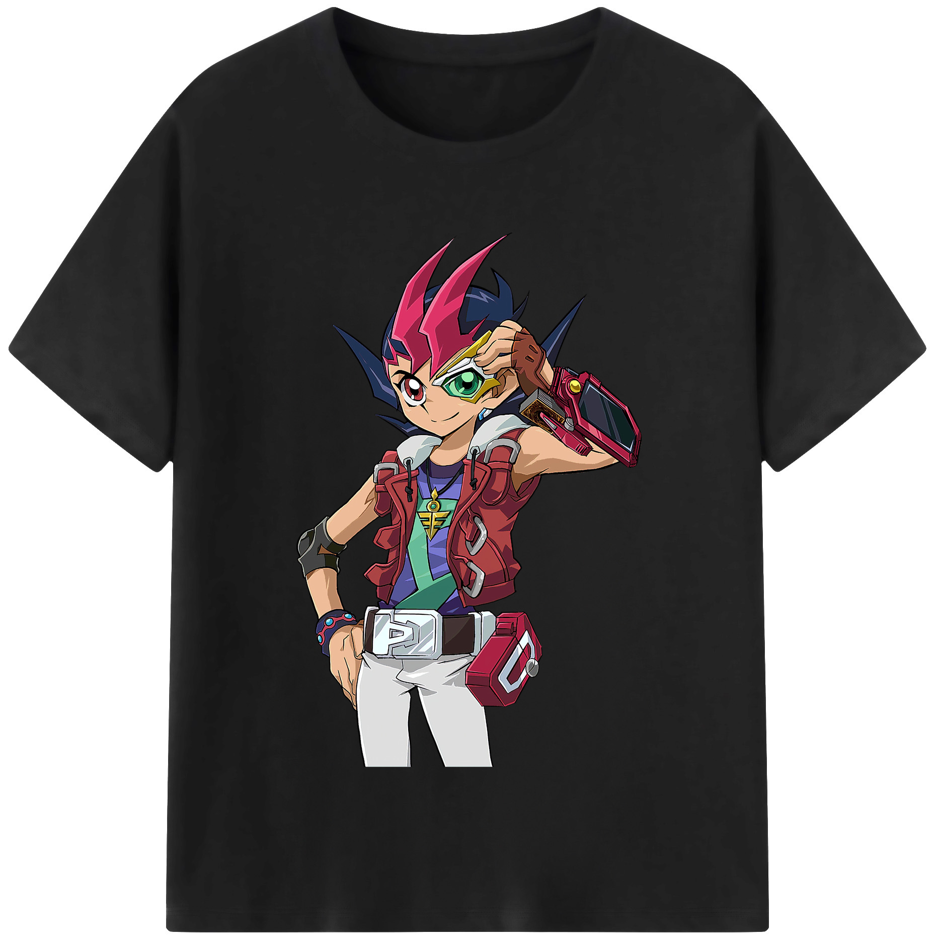 （画像用） 遊☆戯☆王 Yu-Gi-Oh! 綿100％半袖Tシャツ（フロントプリント）