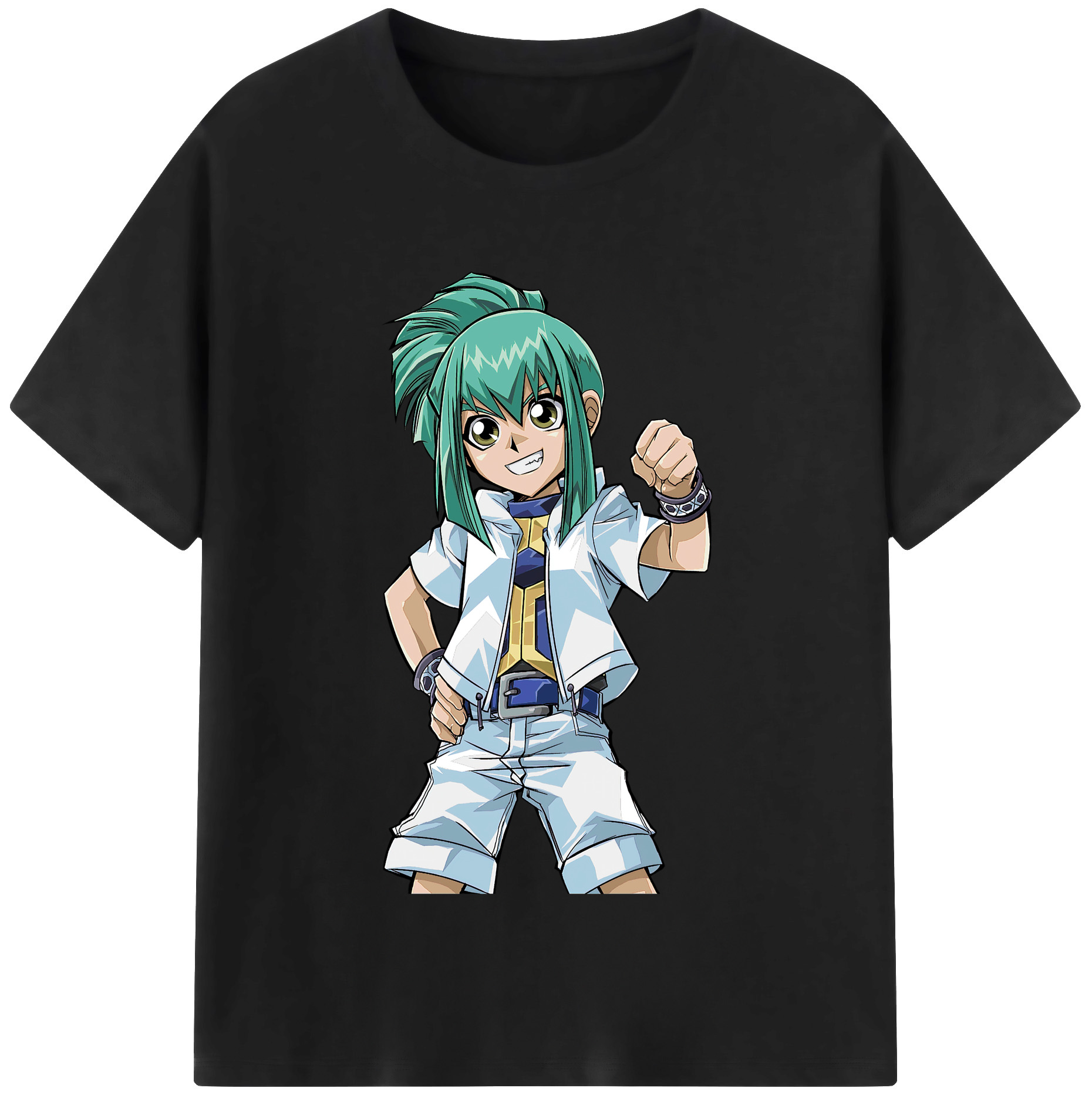 （画像用） 遊☆戯☆王 Yu-Gi-Oh! 綿100％半袖Tシャツ（フロントプリント）